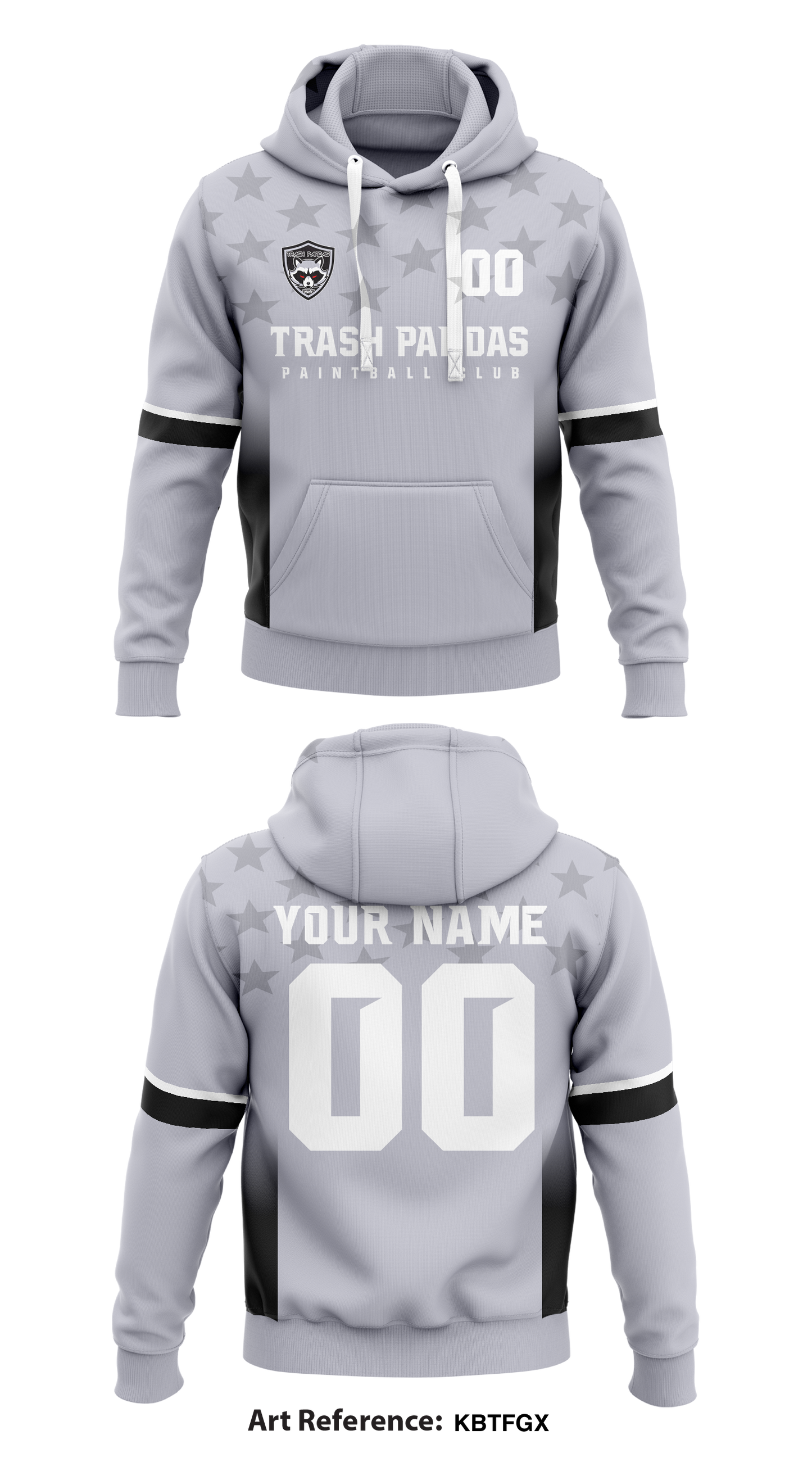Trash Pandas Paintball Club Store 1 Core Men's Hooded Performance Sweatshirt - kBTFgx