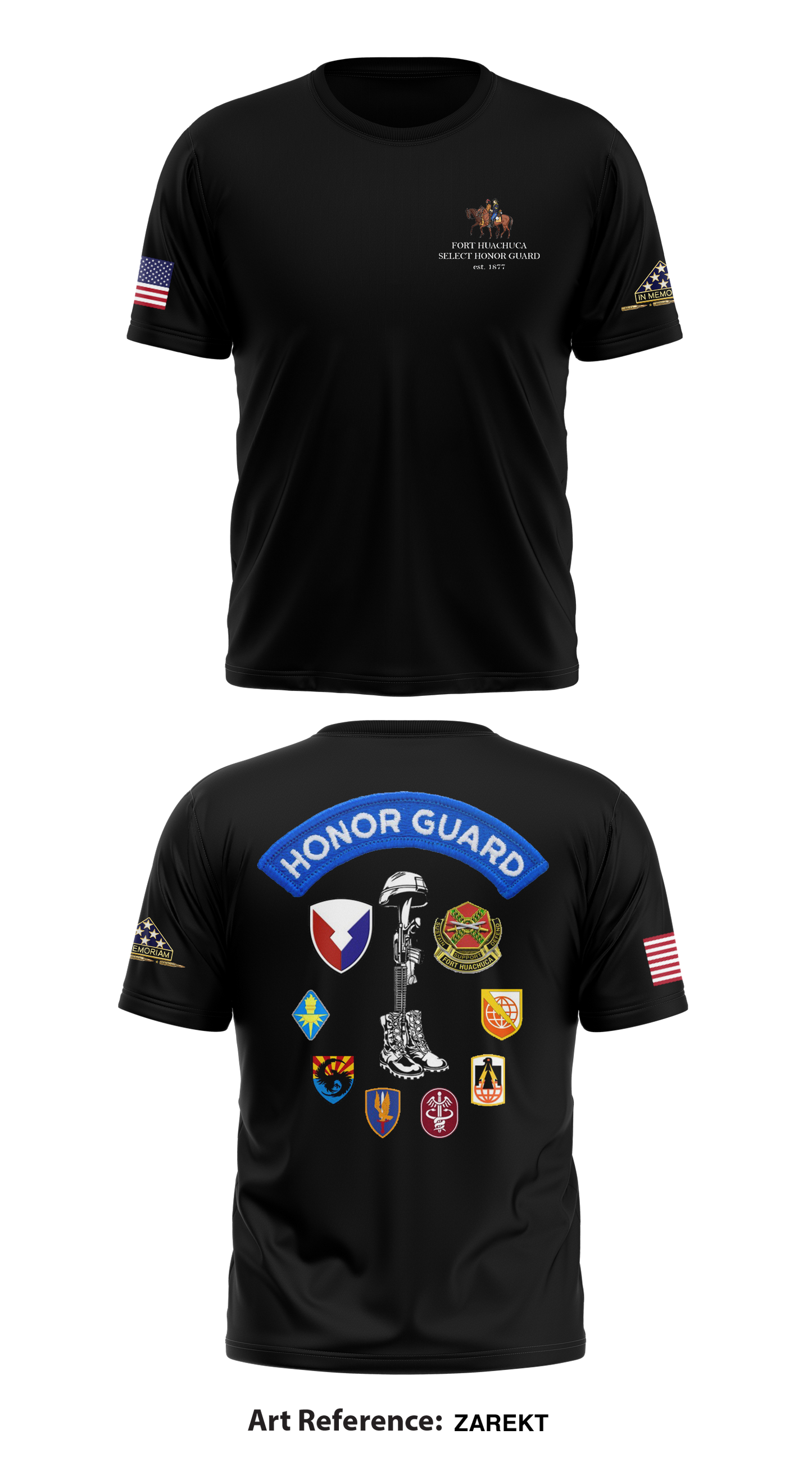 HHC, USAG Ft Huachuca Store 1 Core Men's SS Performance Tee - ZArEKT