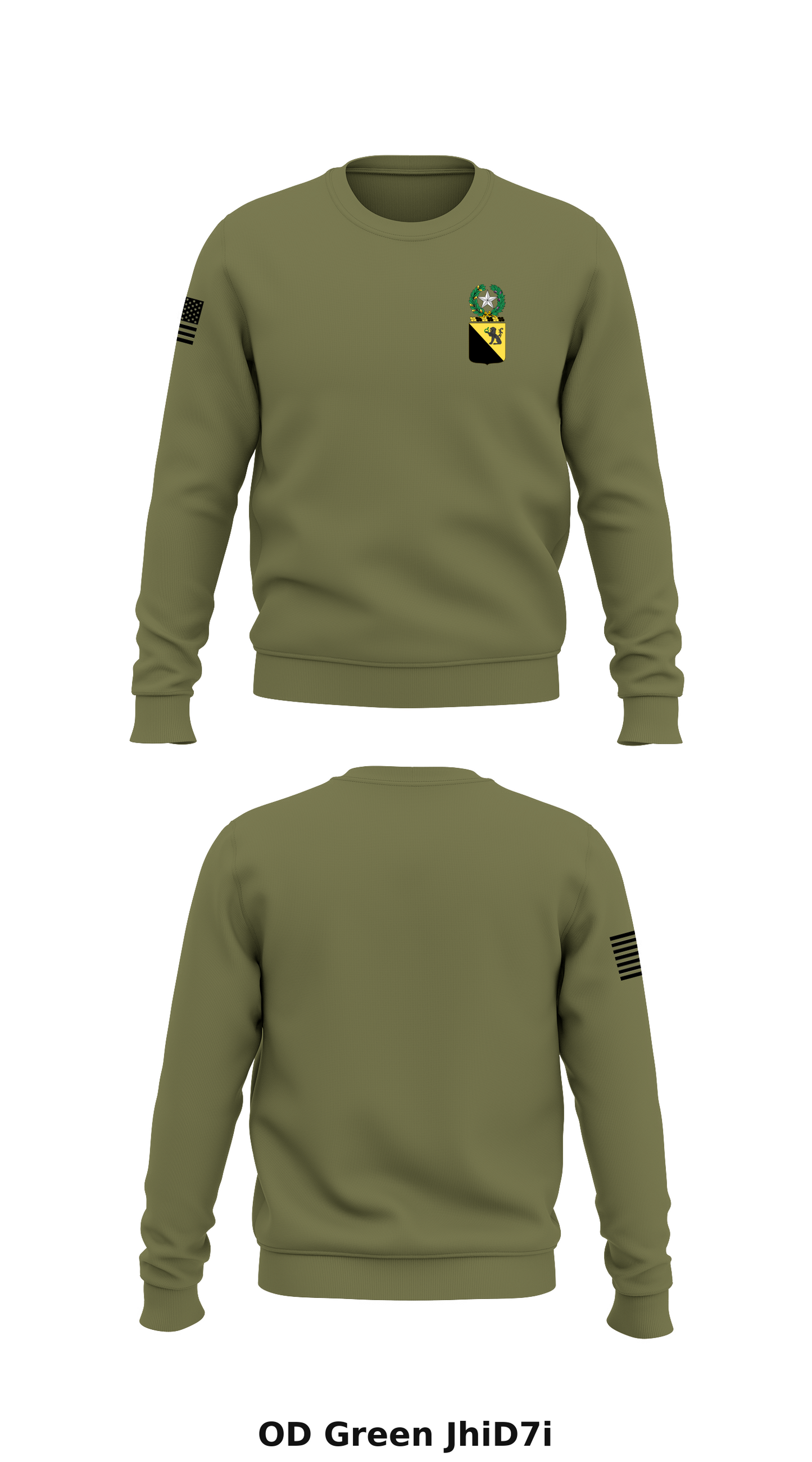 1-124 Cav Store 1 Core Men's Crewneck Performance Sweatshirt - JhiD7i