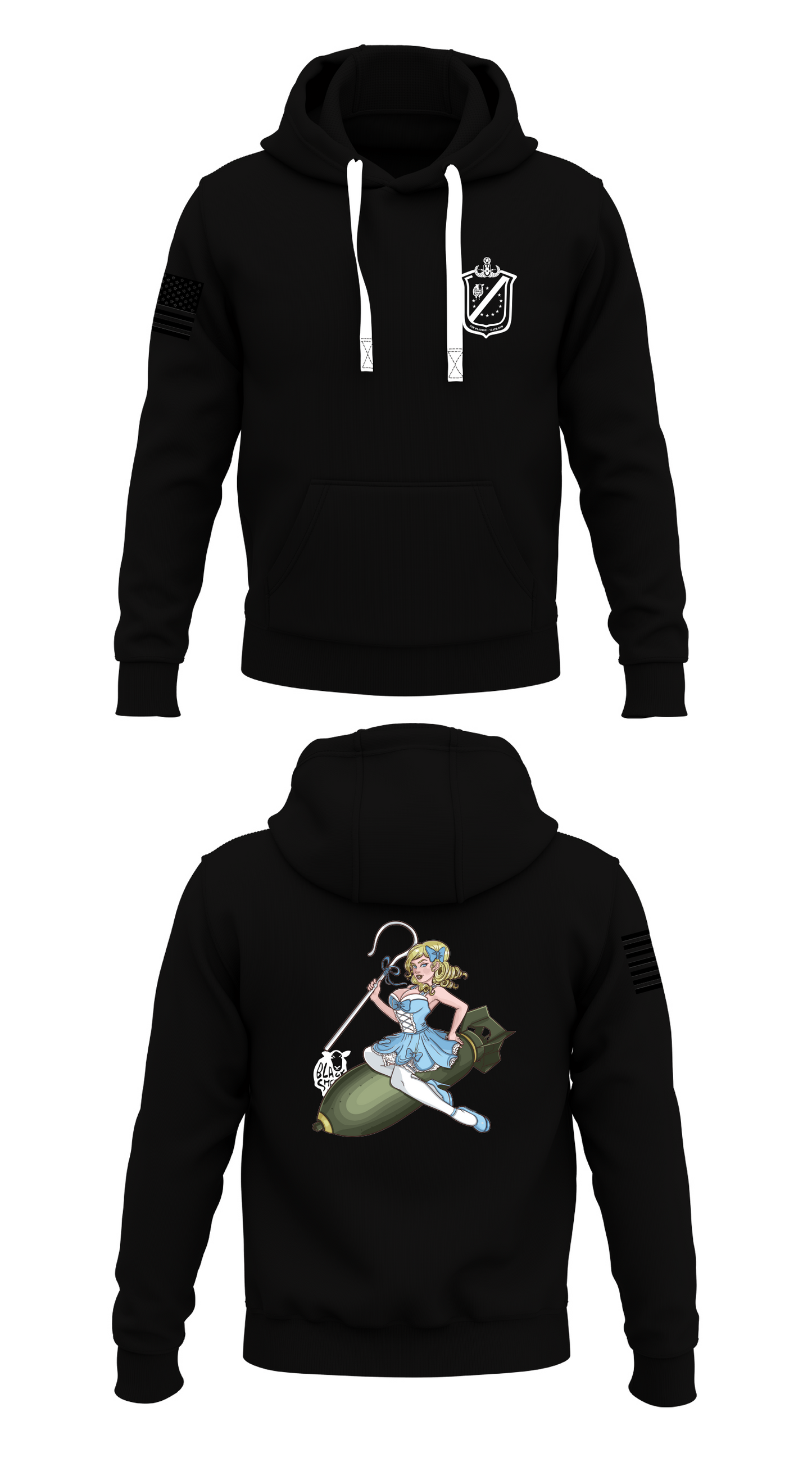754th EOD (2nd Platoon) Store 1 Core Men's Hooded Performance Sweatshirt - 87599340873