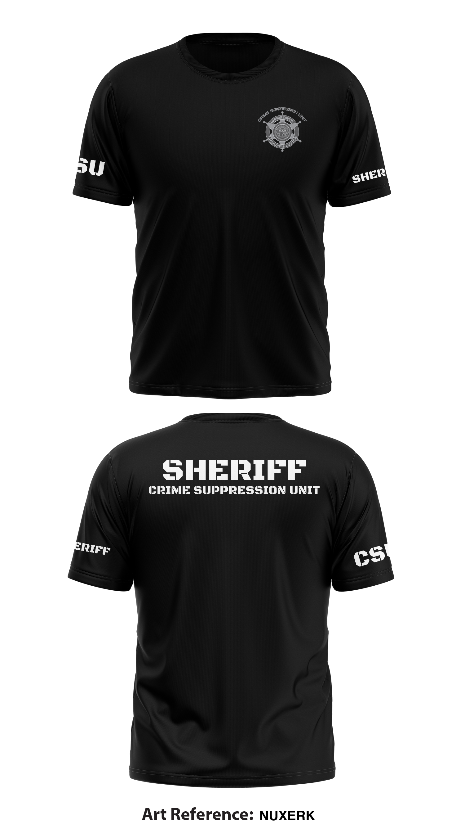 DCSO Crime Suppression Unit Store 1 Core Men's SS Performance