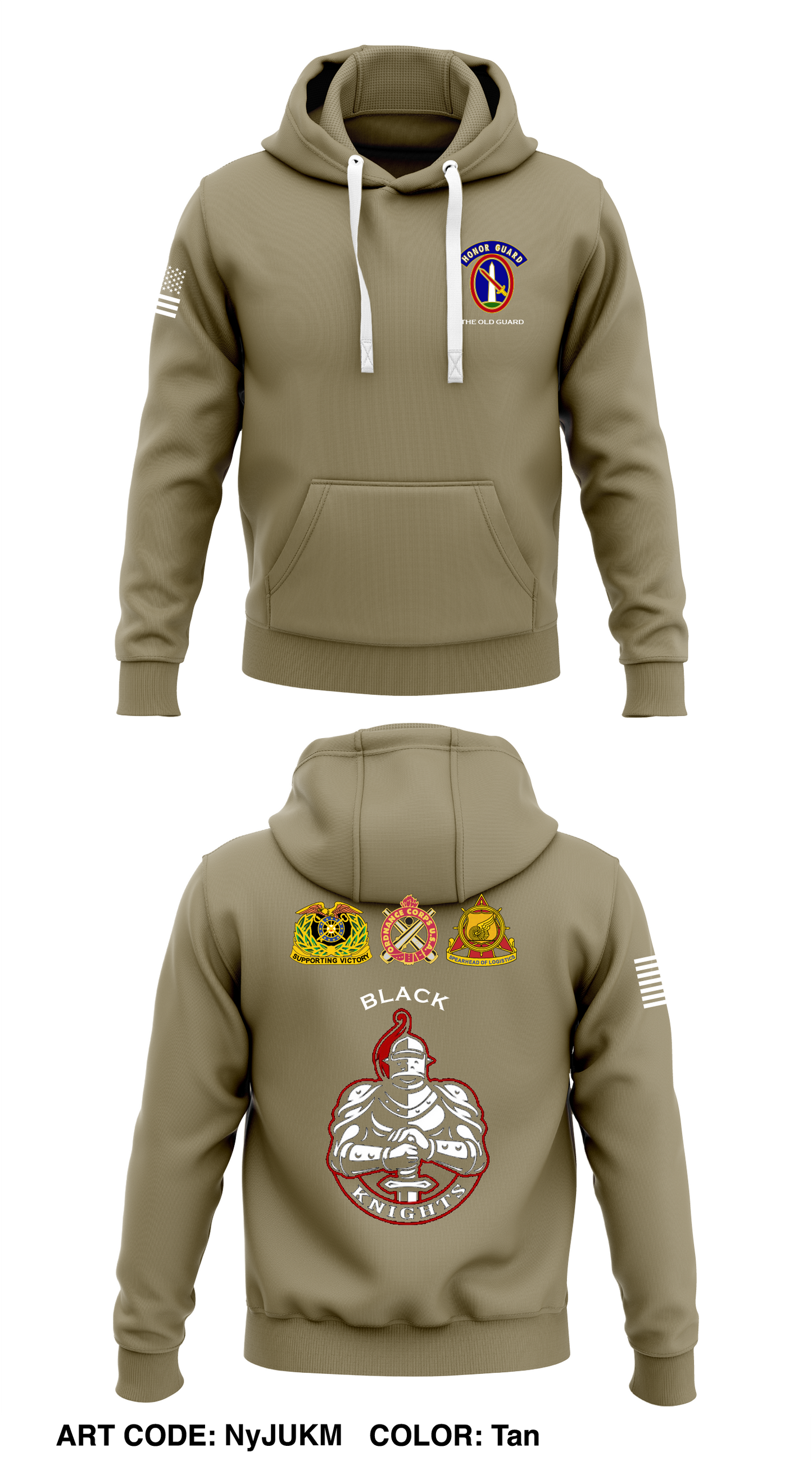529th RSC, 4th BN, 3rd IN REGT Store 1 Core Men's Hooded Performance Sweatshirt - NyJUKM