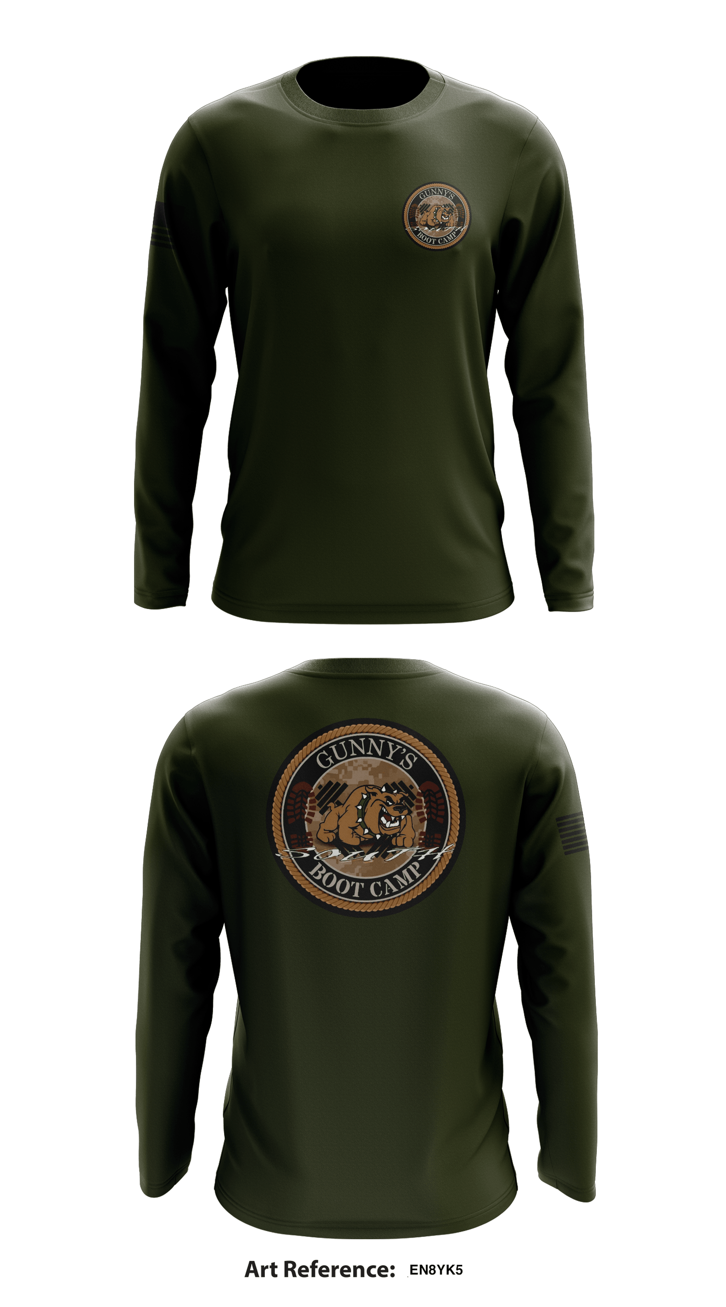 Gunny's South Store 1 Core Men's LS Performance Tee - eN8yK5