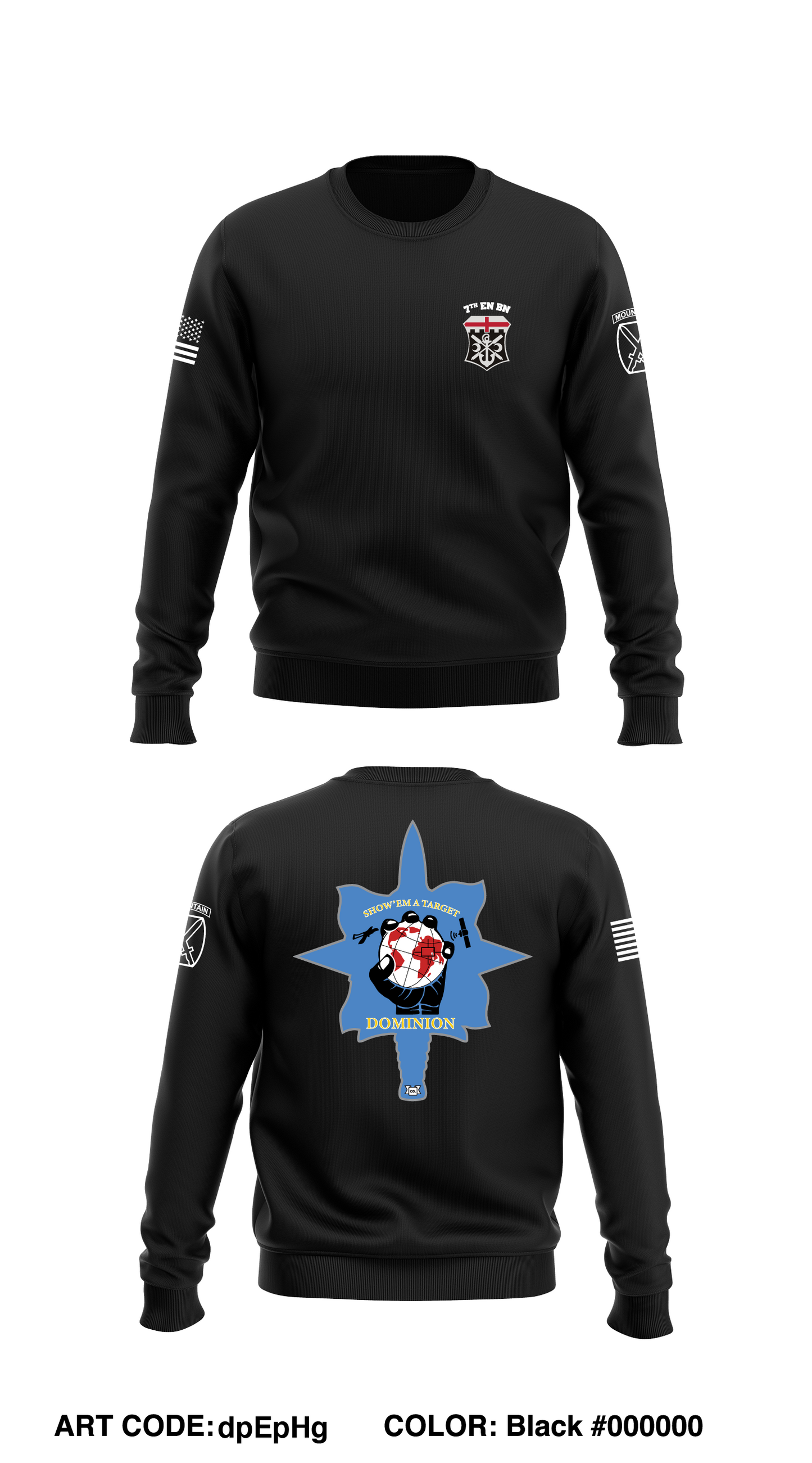 Dominion Core Men's Crewneck Performance Sweatshirt - dpEpHg