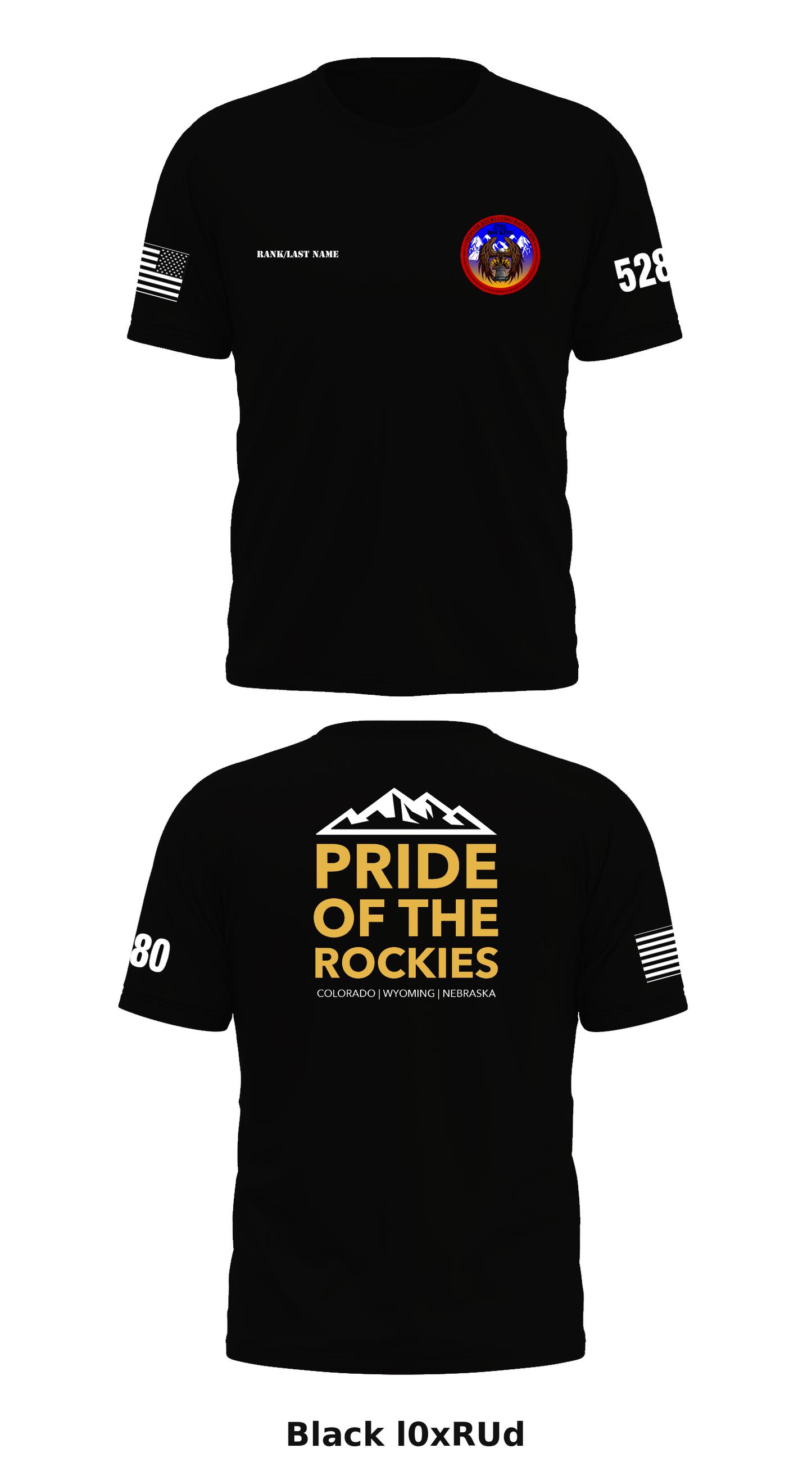 Colorado Army Recruiting Battalion Store 1 Core Men's SS Performance Tee - l0xRUd