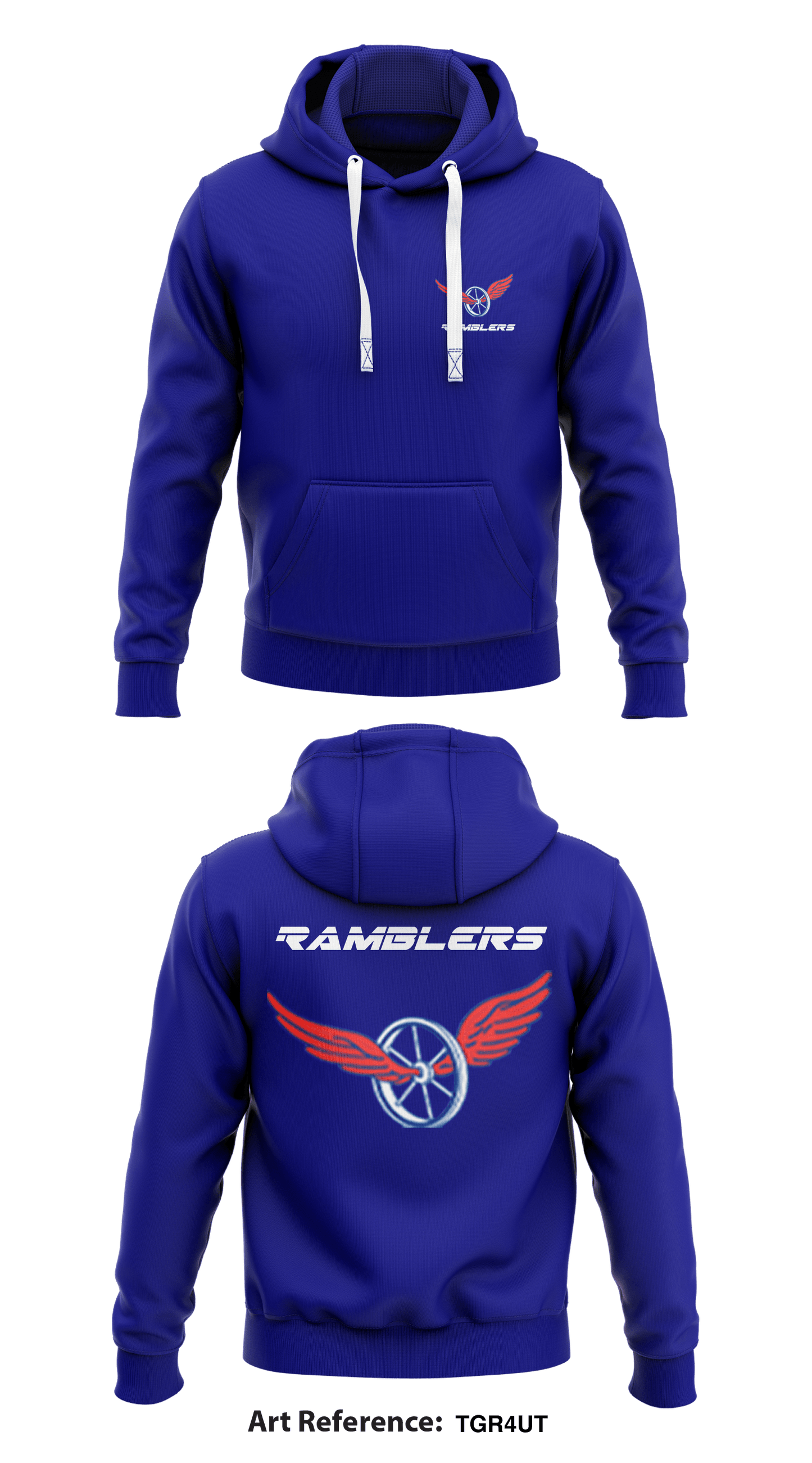 Ramblers Store 1 Core Men's Hooded Performance Sweatshirt - tgR4ut