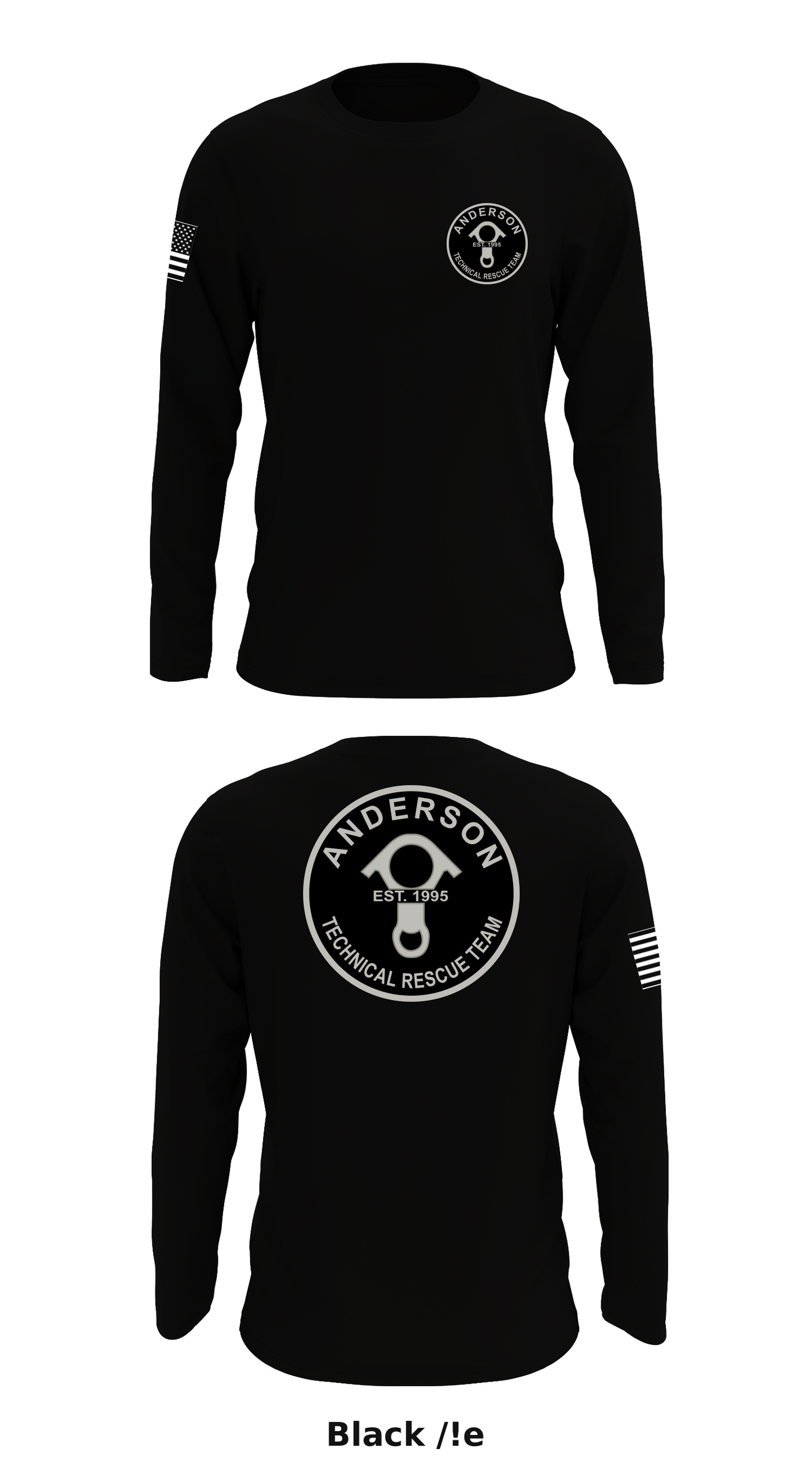 Anderson Technical Rescue Team Store 1 Core Men's LS Performance Tee - /!e