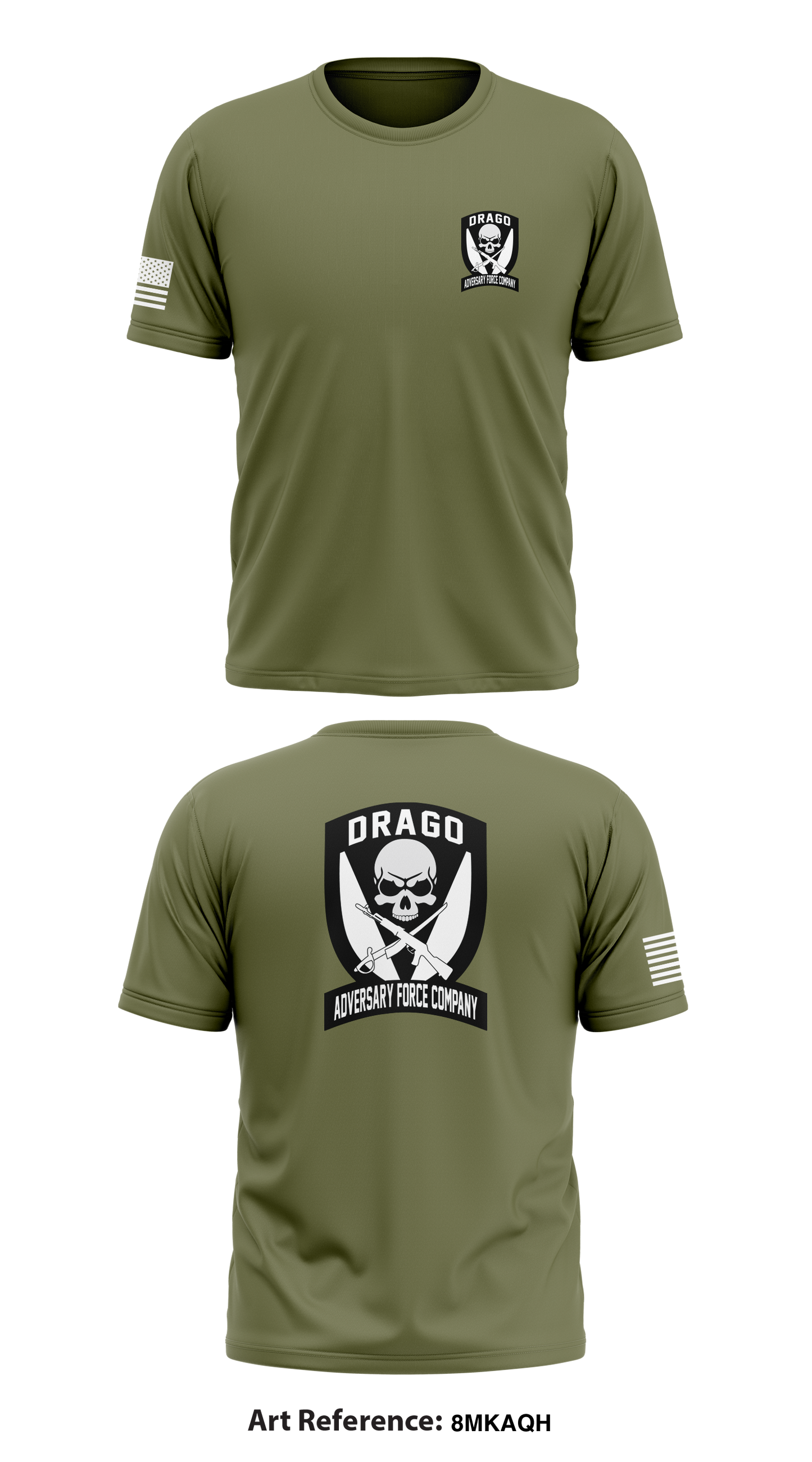 Adversary Force Company Store 1 Core Men's SS Performance Tee - 8MKaqh