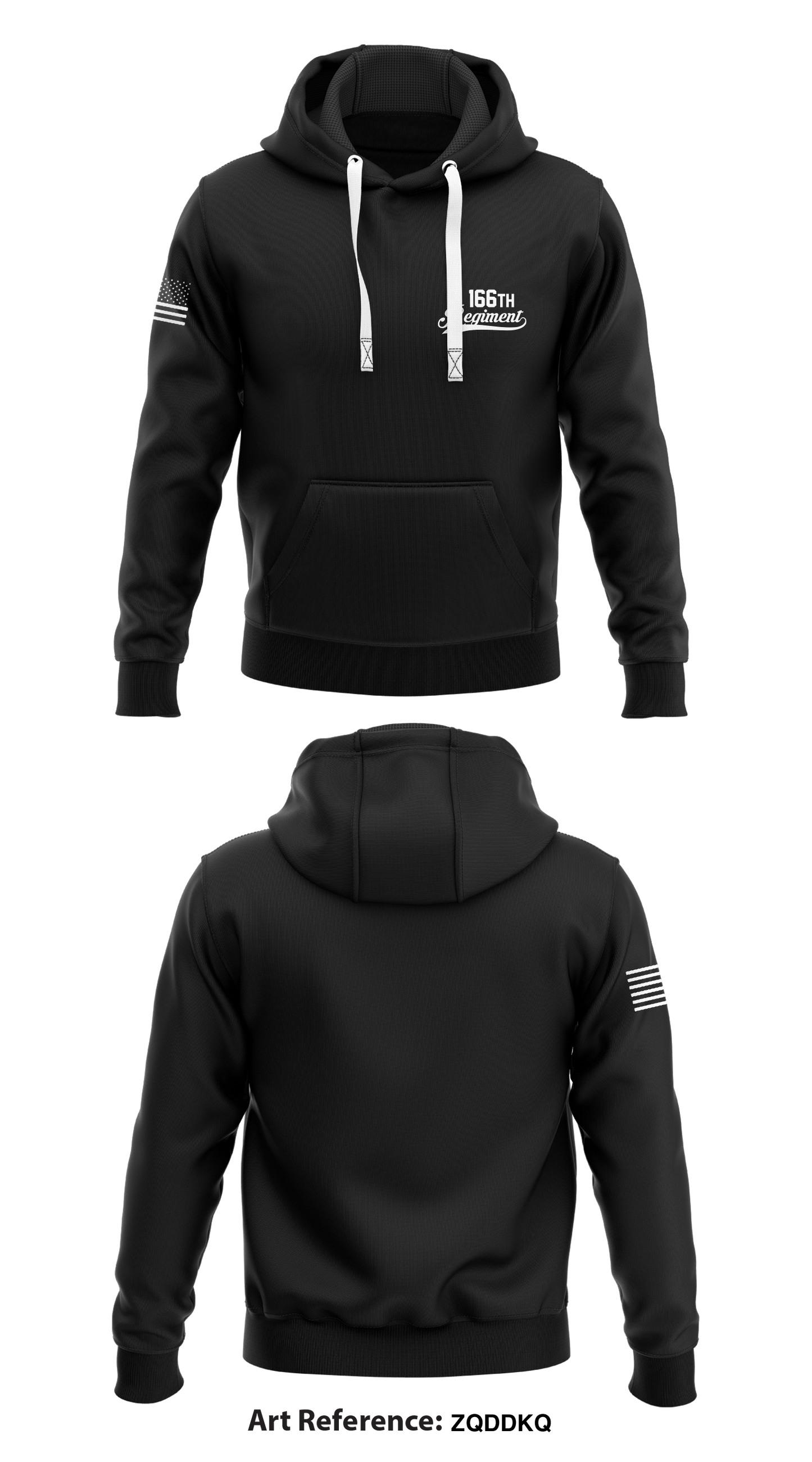 166th Regiment Store 1 Core Men's Hooded Performance Sweatshirt - zQddKQ