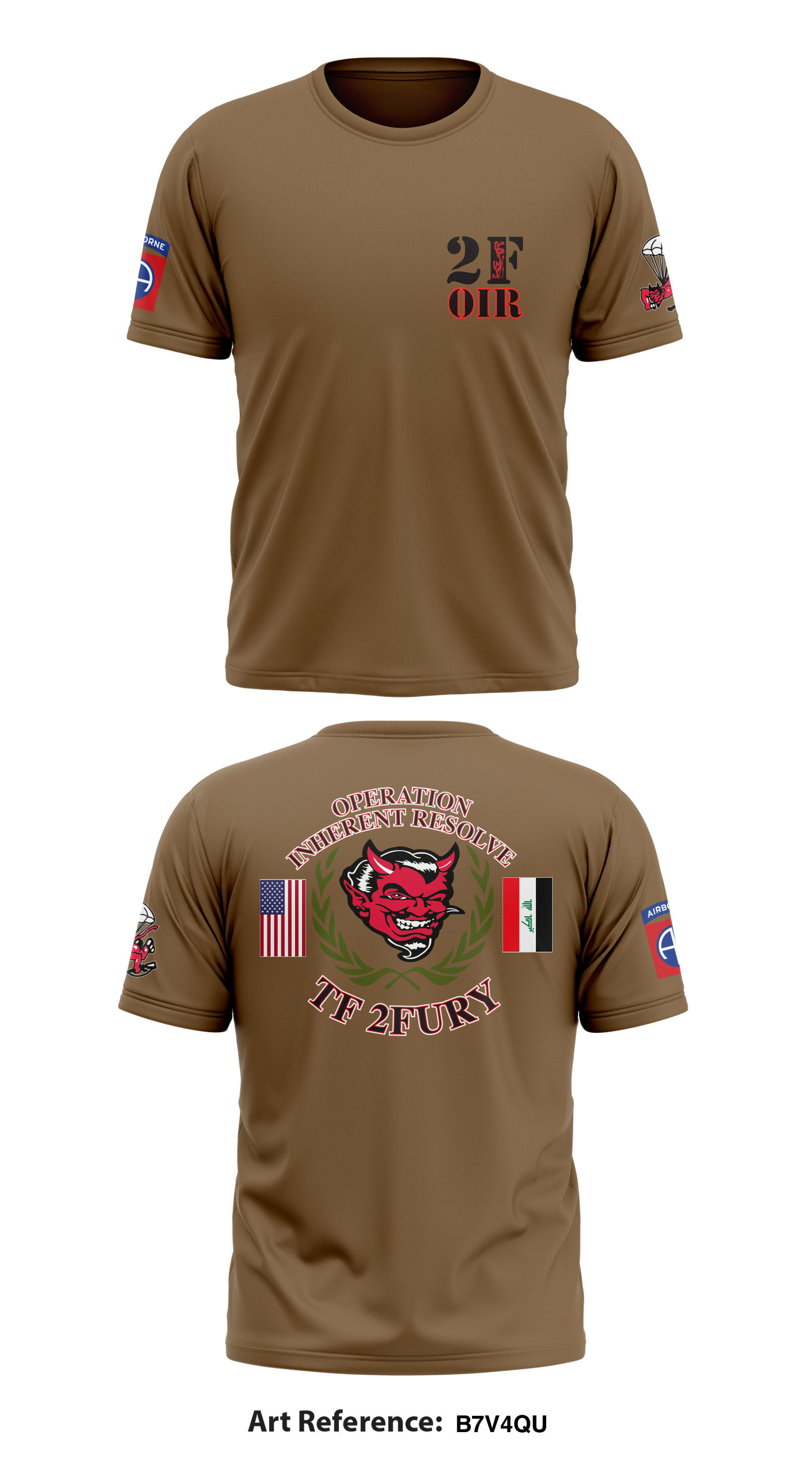2FURY Store 1 Core Men's SS Performance Tee - B7V4Qu