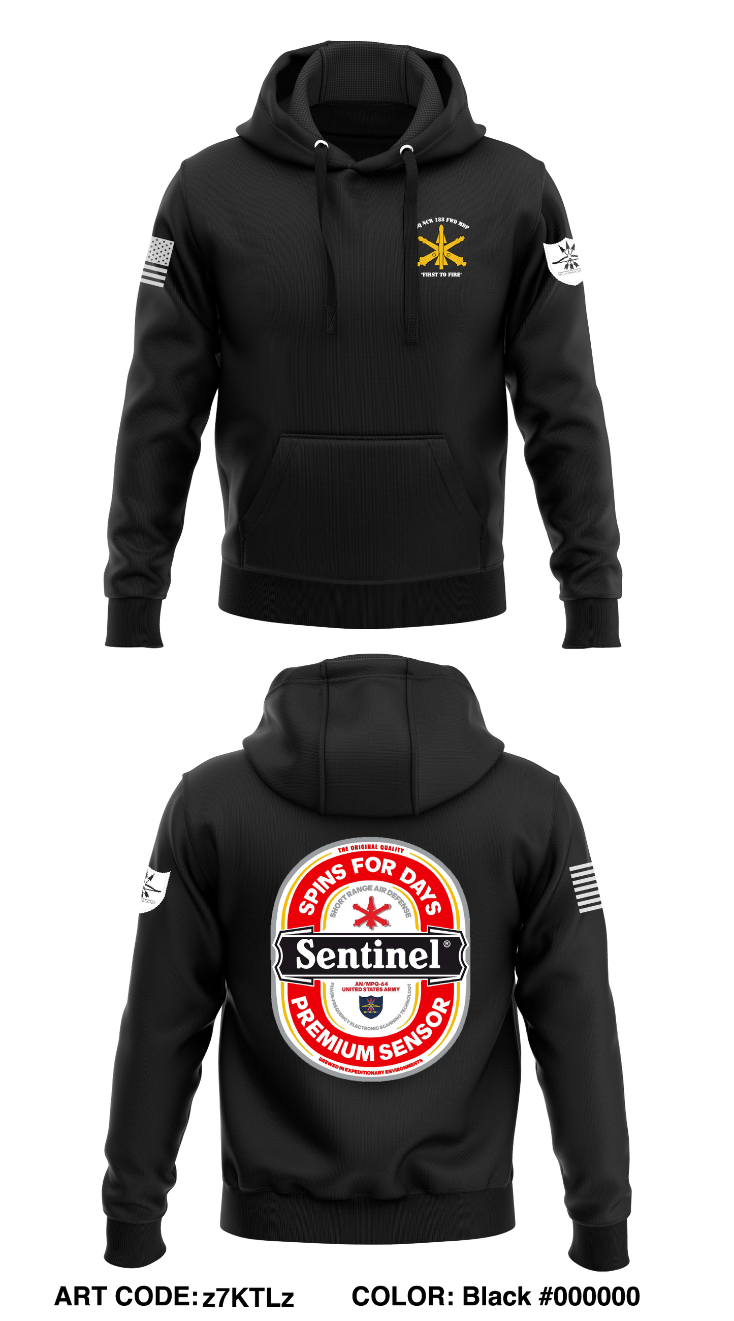 HQ NCR 188 ADA FWD MDP Store 1 Core Men's Hooded Performance Sweatshirt - z7KTLz