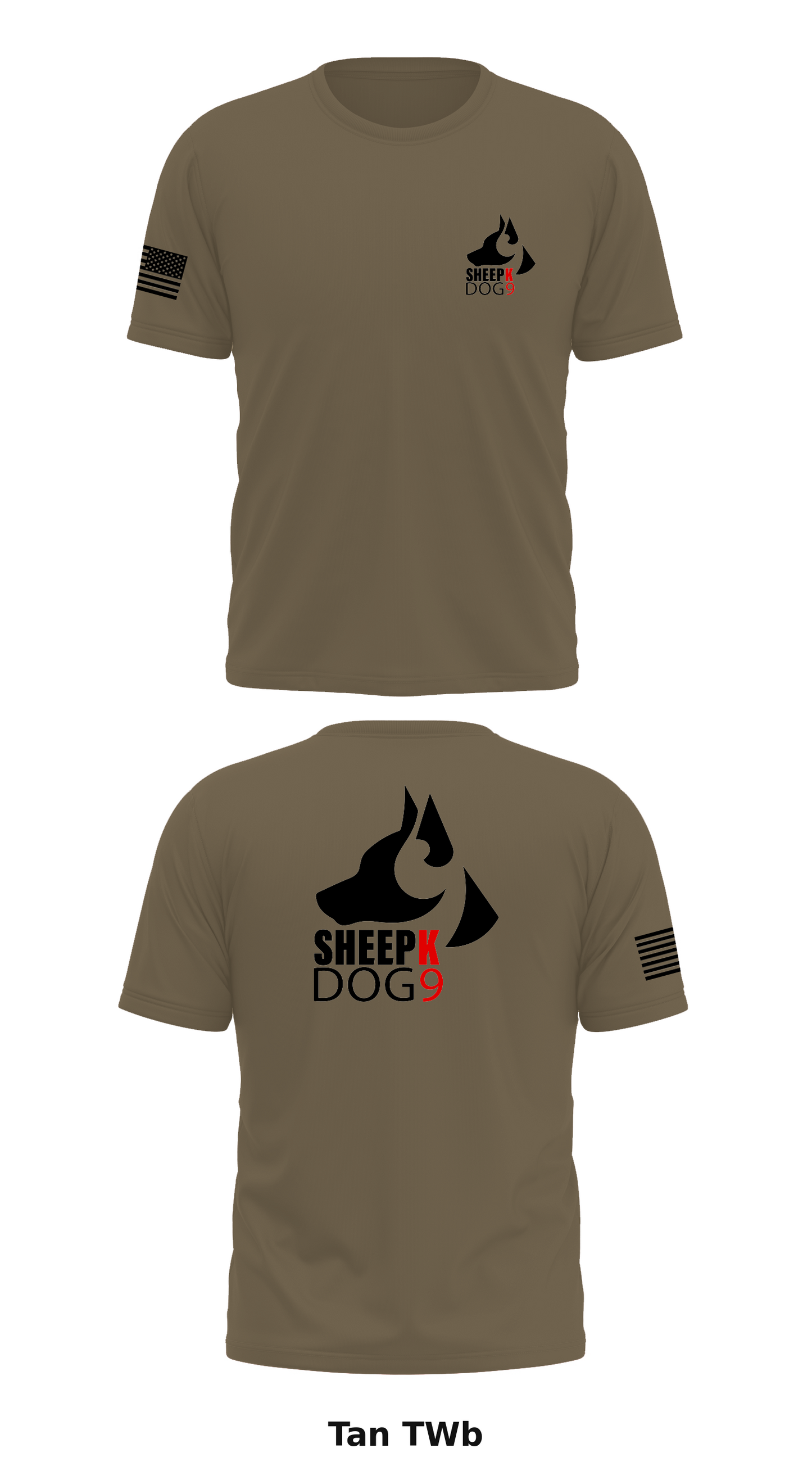 K9 UNIT Store 1 Core Men's SS Performance Tee - TWb