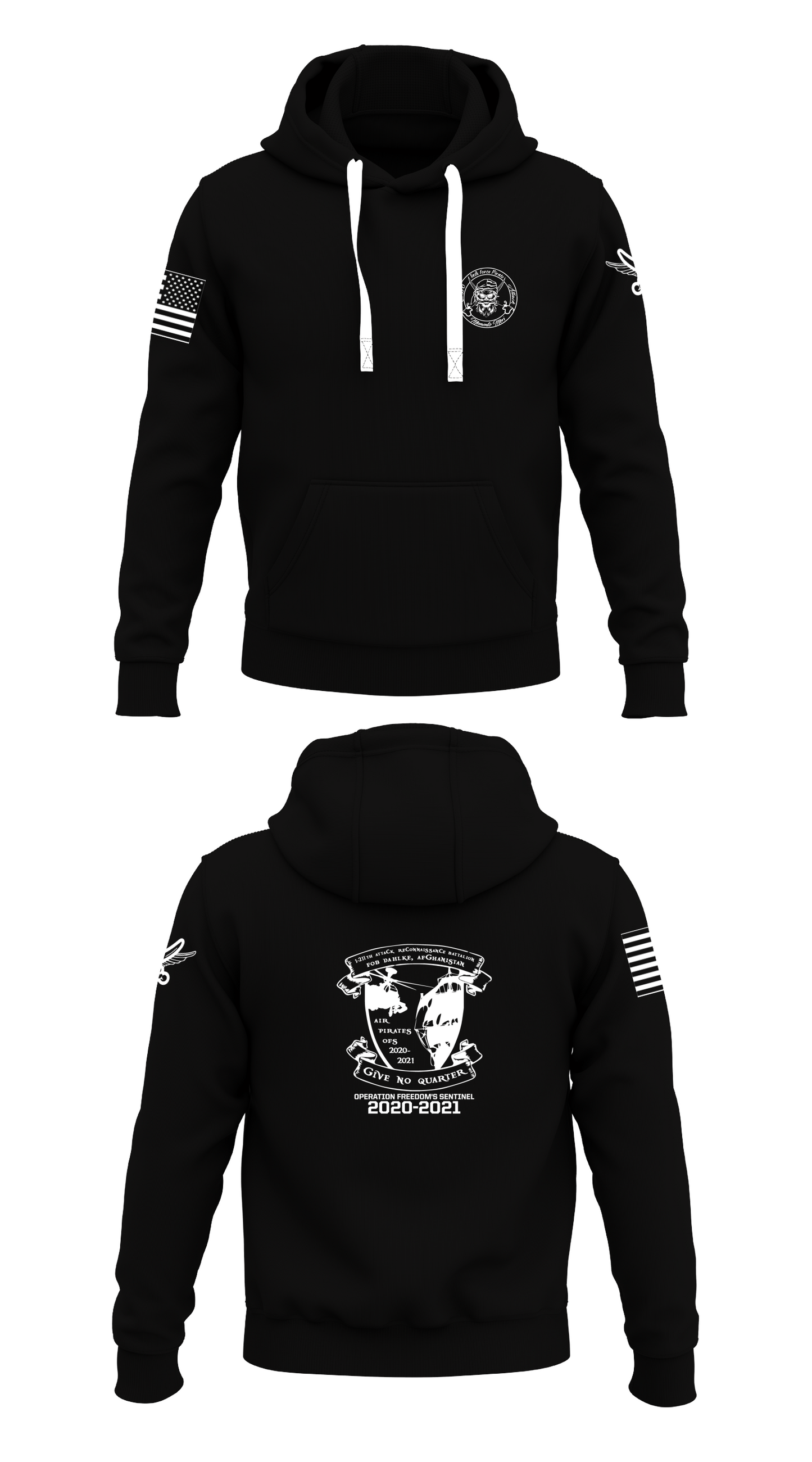 1-211th Attack Reconnaissance Battalion (ARB) Store 1 Core Men's Hooded Performance Sweatshirt - 68418526540