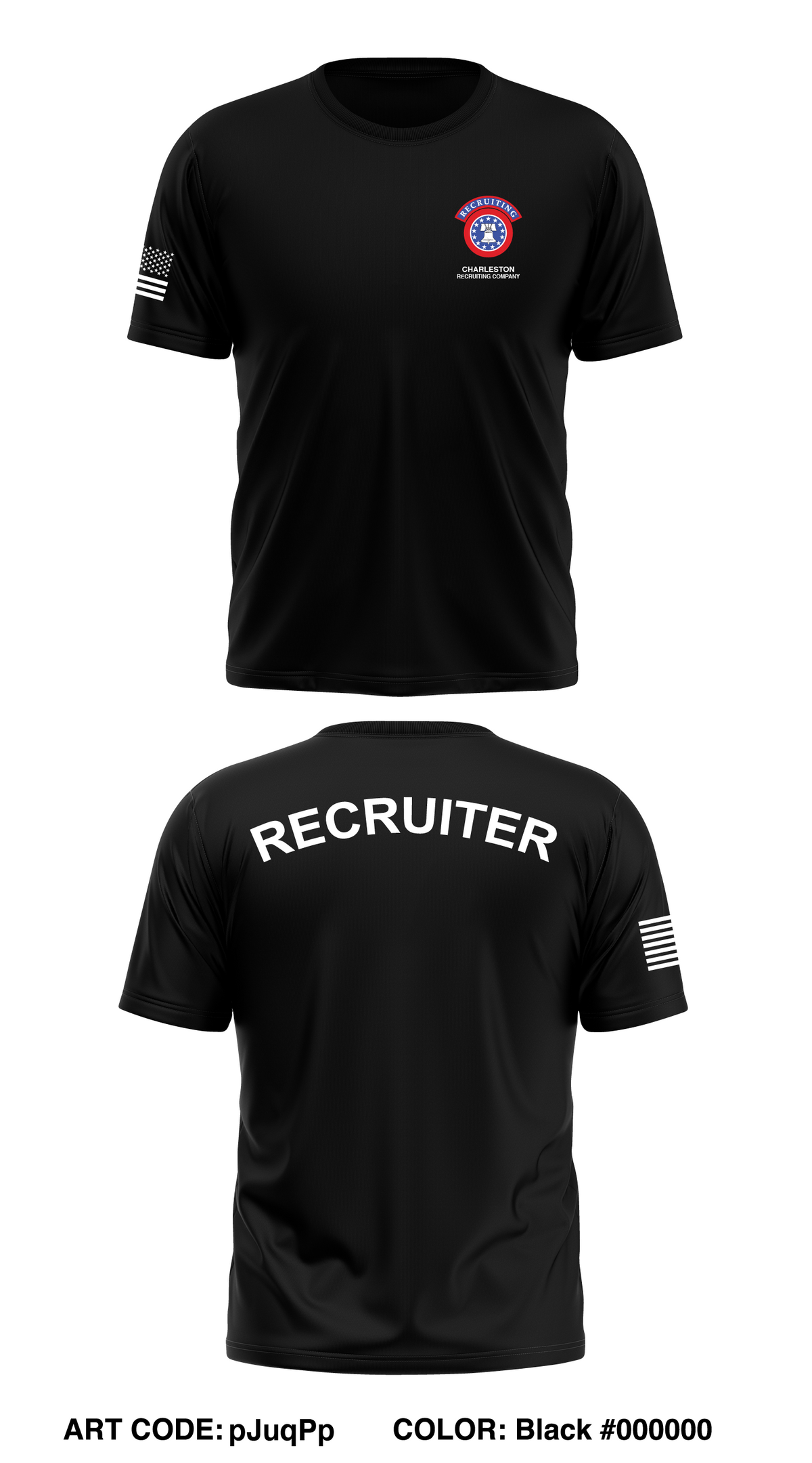 Charleston Recruiting Company Store 1 Core Men's SS Performance Tee - pJuqPp