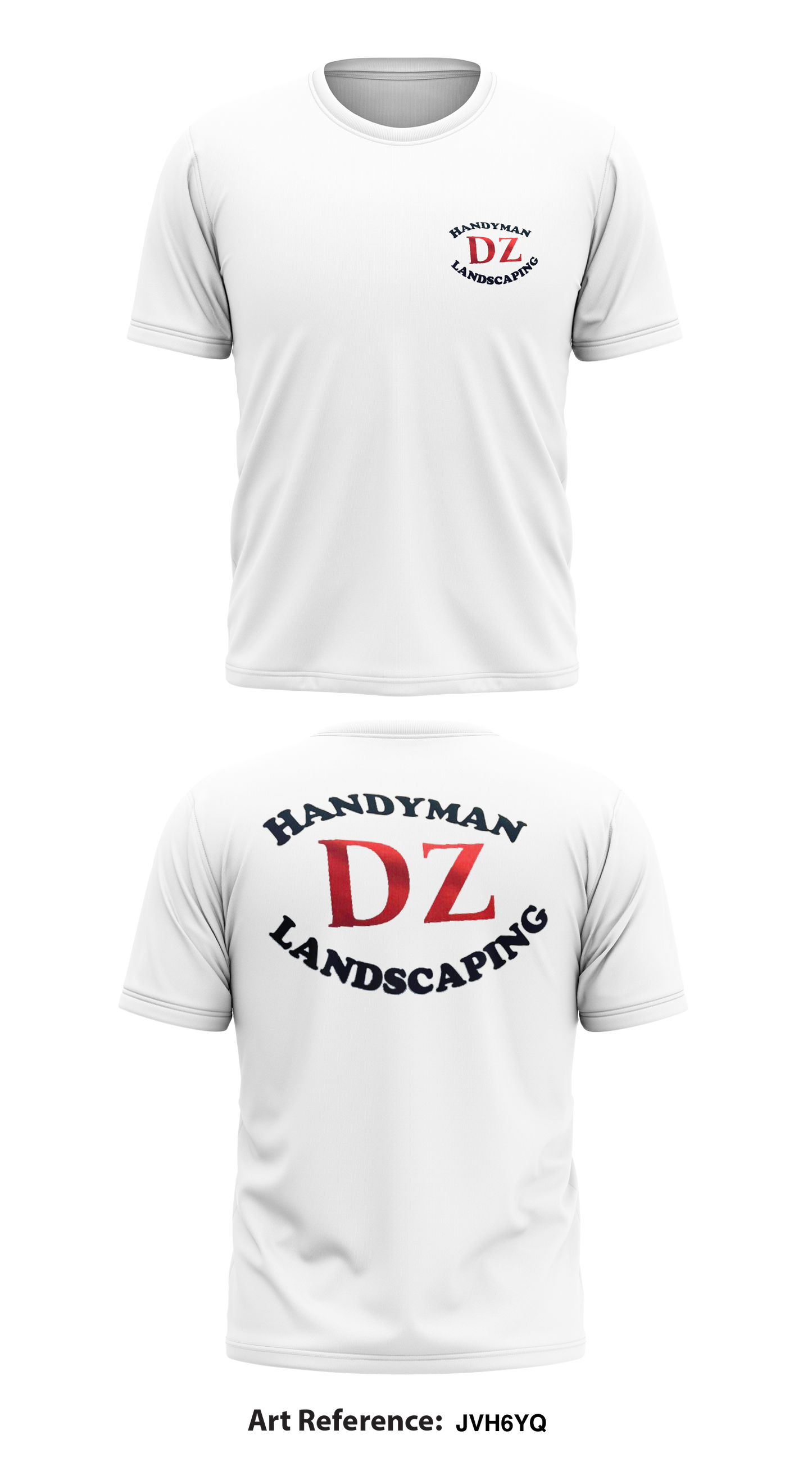 DZ Handyman And Landscaping Core Men's SS Performance Tee - JVh6YQ