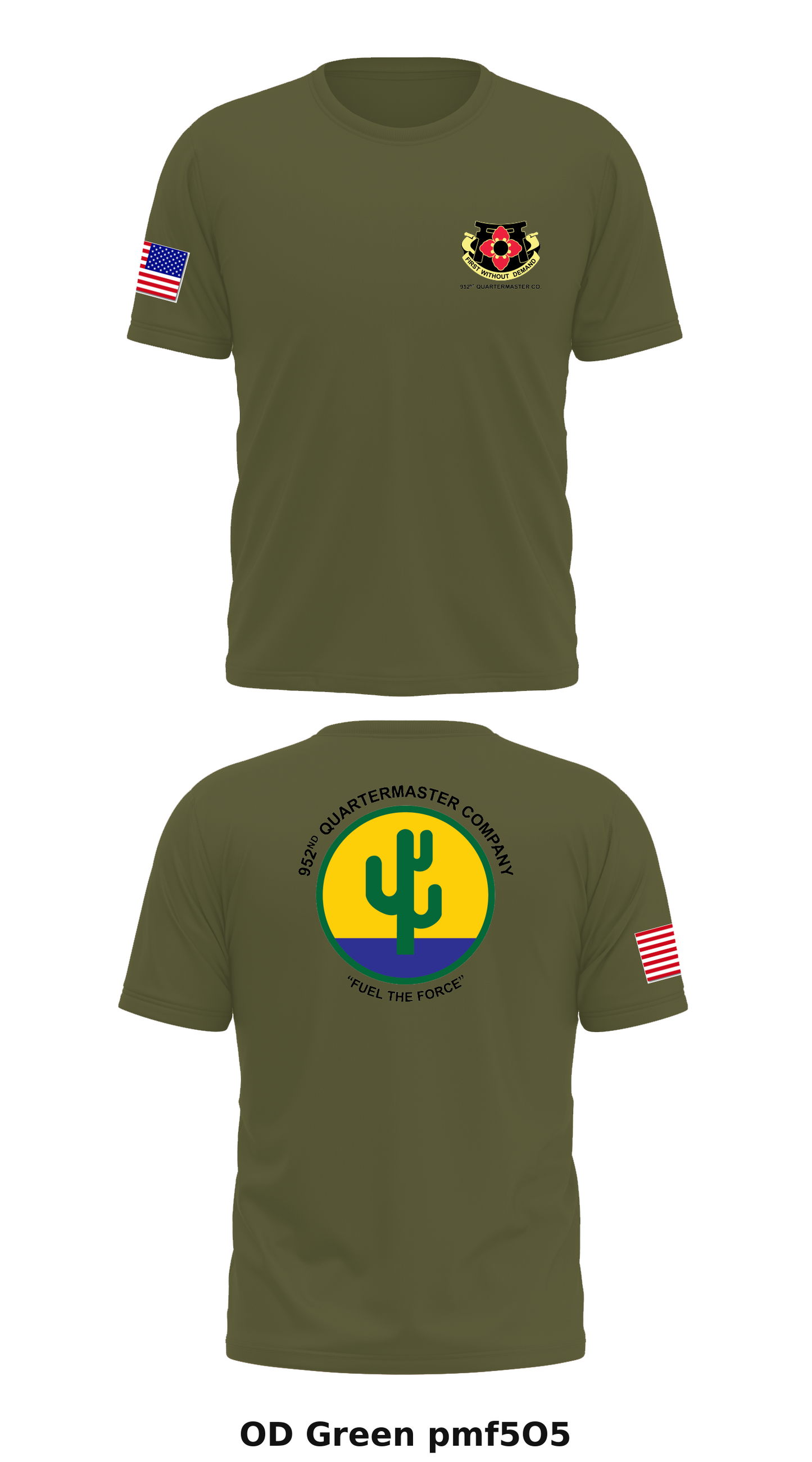 952nd QuarterMaster Co Store 1 Core Men's SS Performance Tee - pmf5O5