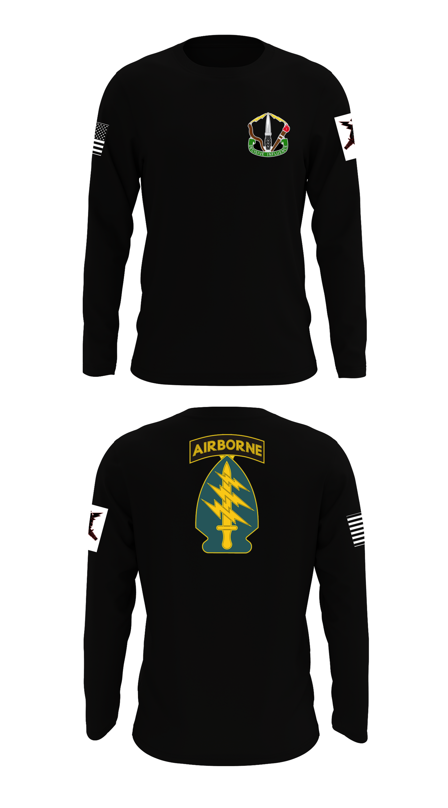 HHC, 8th PSYOP Group (ABN) Store 1 Core Men's LS Performance Tee - 48195874869
