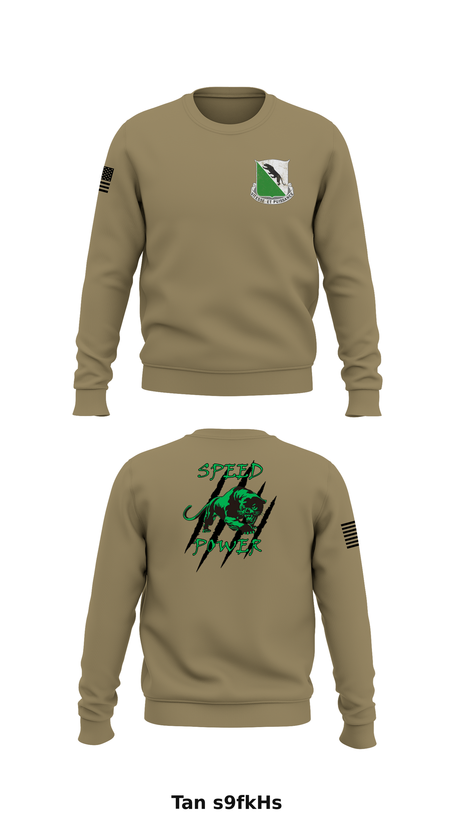 3-69AR, 1ABCT, 3ID Store 1 Core Men's Crewneck Performance Sweatshirt - s9fkHs