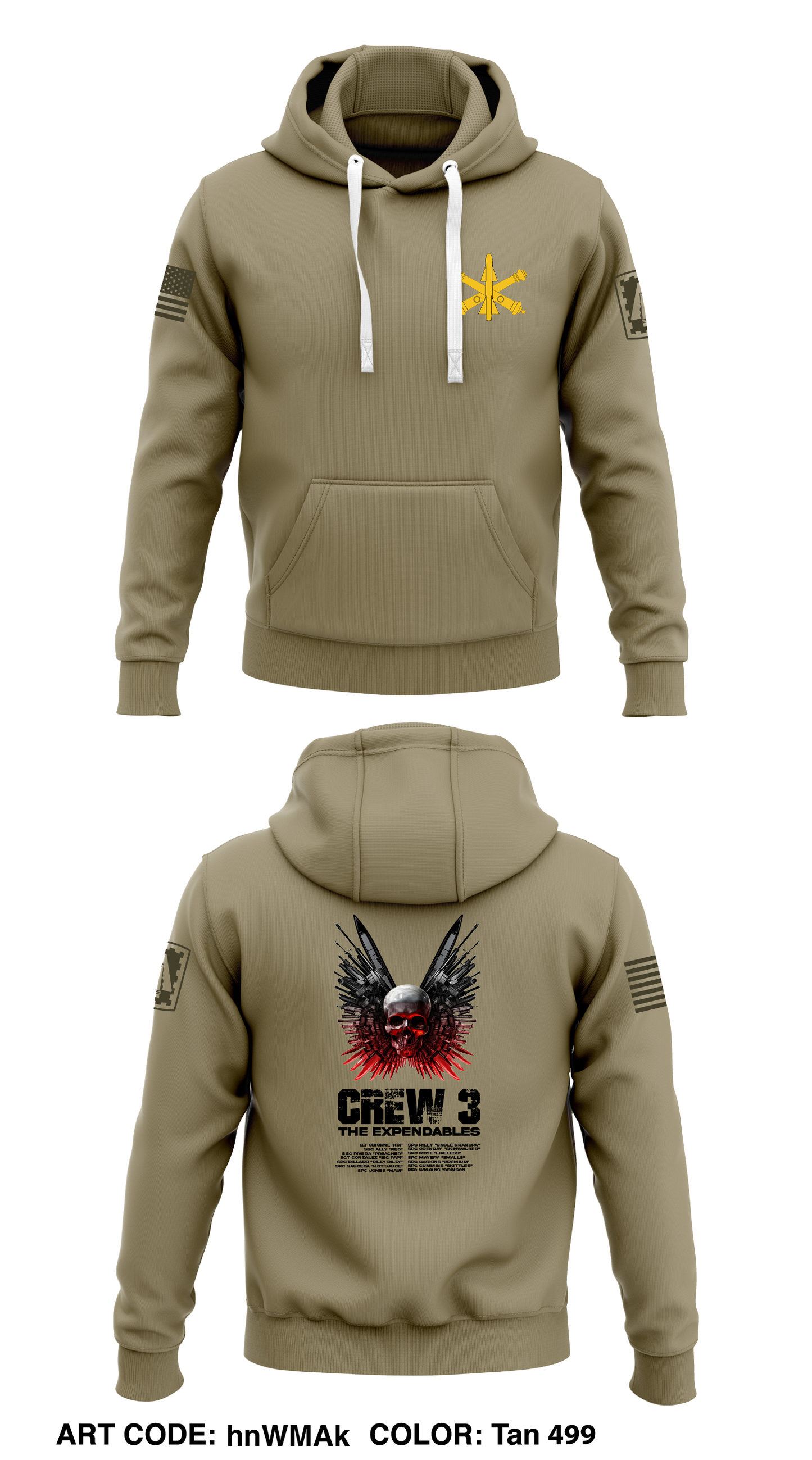 Crew 3, 1-7 ADA Store 1 Core Men's Hooded Performance Sweatshirt - hnWMAk