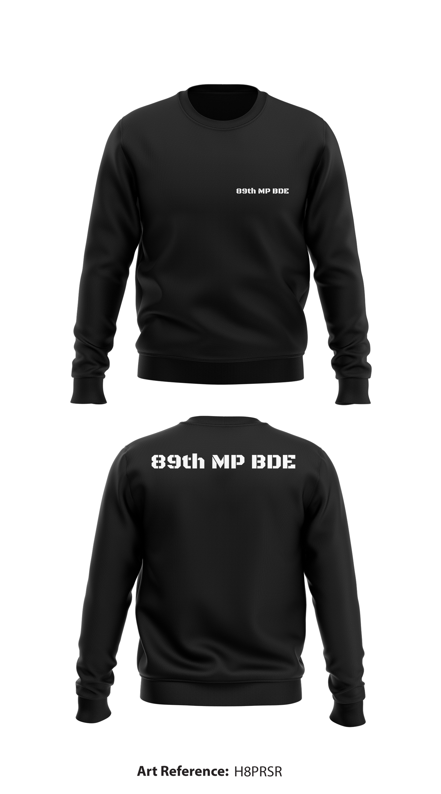 89th MP BDE Store 1 Core Men's Crewneck Performance Sweatshirt - H8Prsr