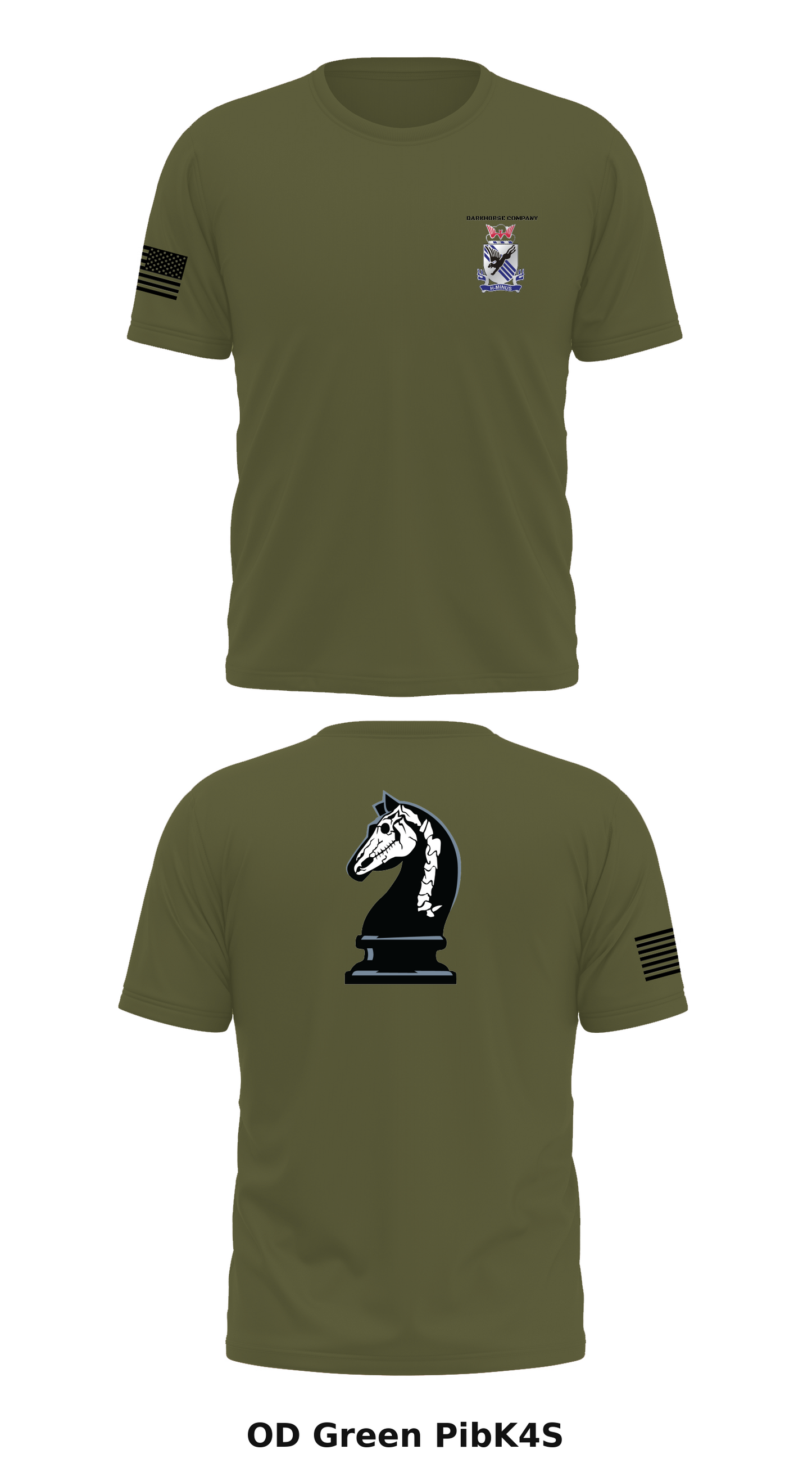 D Co, 307th AEB Store 1 Core Men's SS Performance Tee - PibK4S