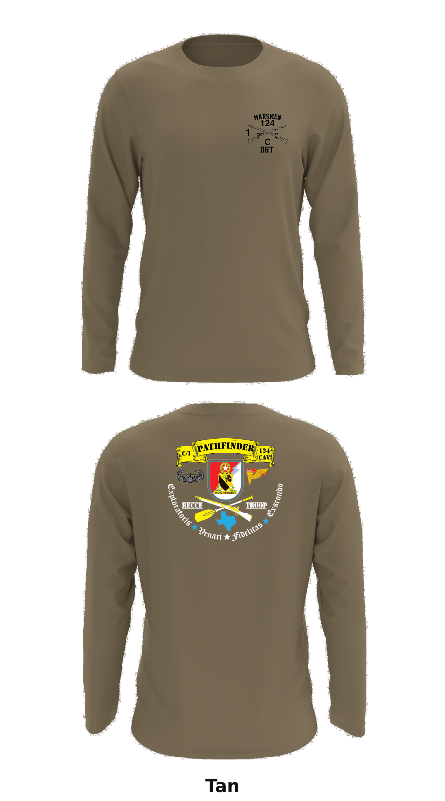 C TRP 1-124 CAV Store 1 Core Men's LS Performance Tee - 35167276939