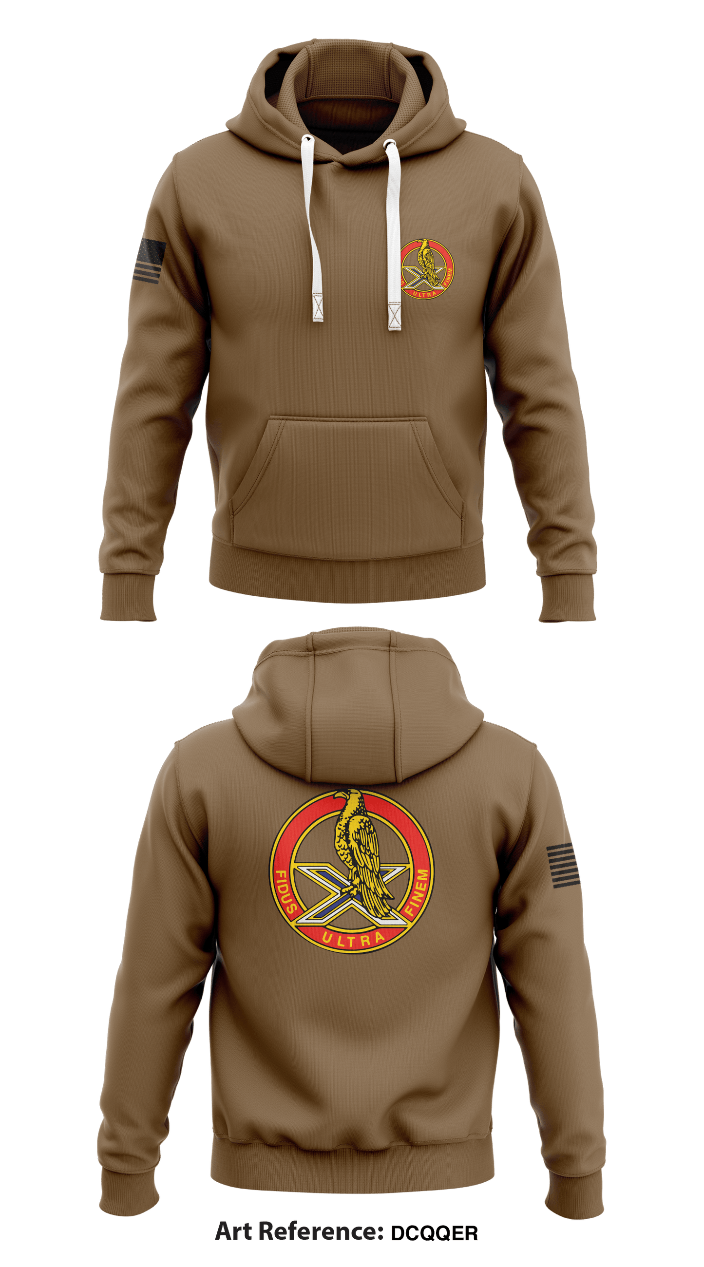 3-2 Air Defense Artillery Store 1 Core Men's Hooded Performance Sweatshirt - DCqQeR