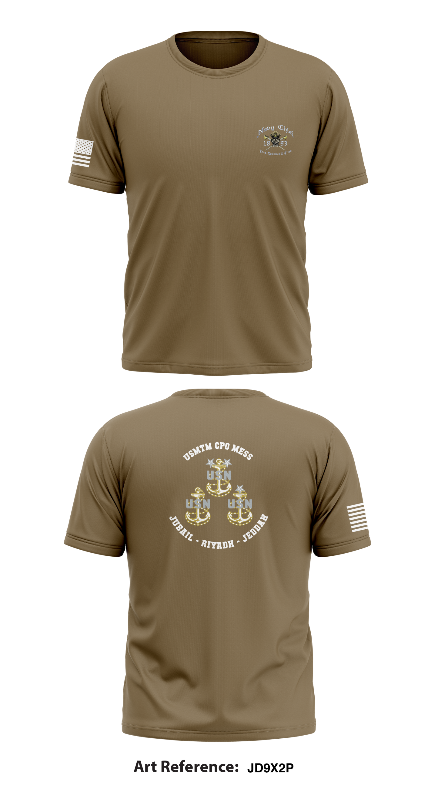 USMTM Saudi Arabia Store 1 Core Men's SS Performance Tee - Jd9x2p