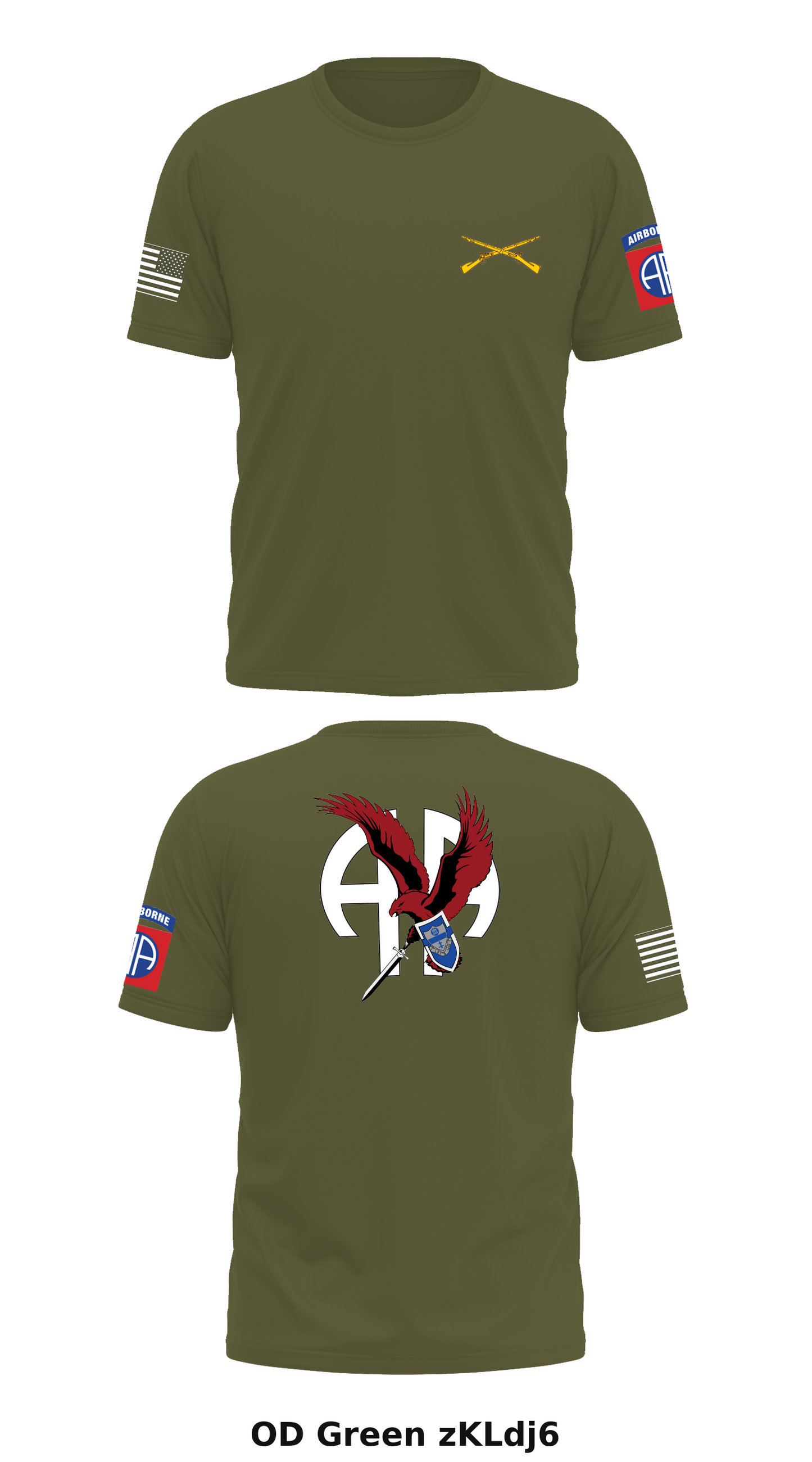 82d Store 1 Core Men's SS Performance Tee - zKLdj6