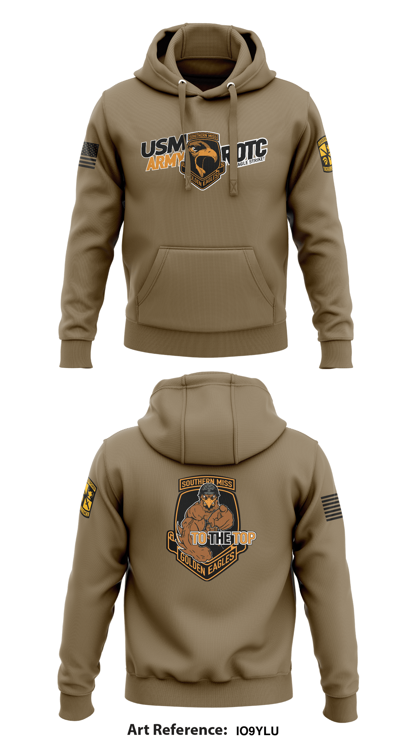 USM ROTC Store 1 Core Men's Hooded Performance Sweatshirt - Io9YLu