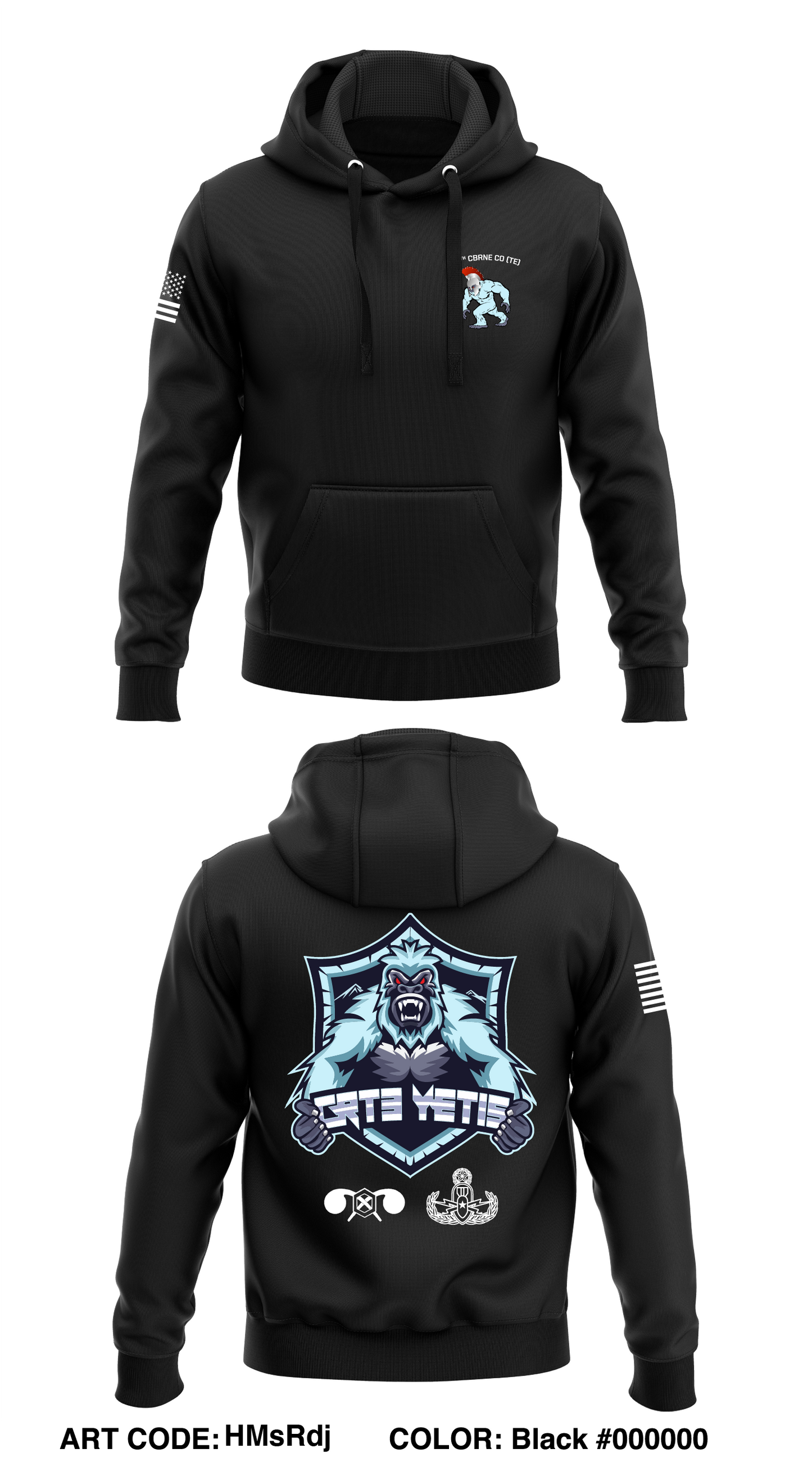 CRT3, 25th CBRNE CO (TE) Store 1 Core Men's Hooded Performance Sweatshirt - HMsRdj