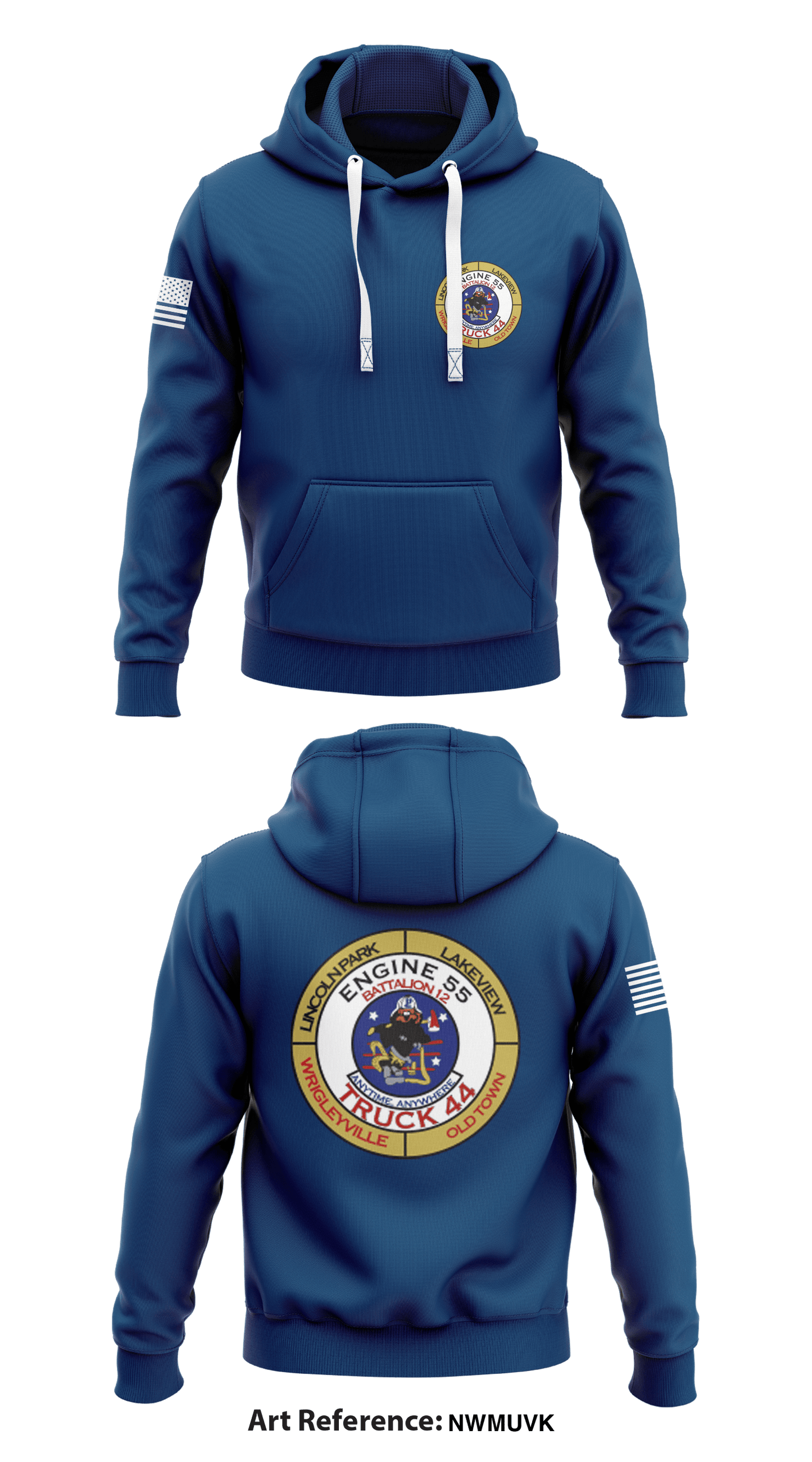 E55/T44/BC-12 Store 1 Core Men's Hooded Performance Sweatshirt - nwMuvK