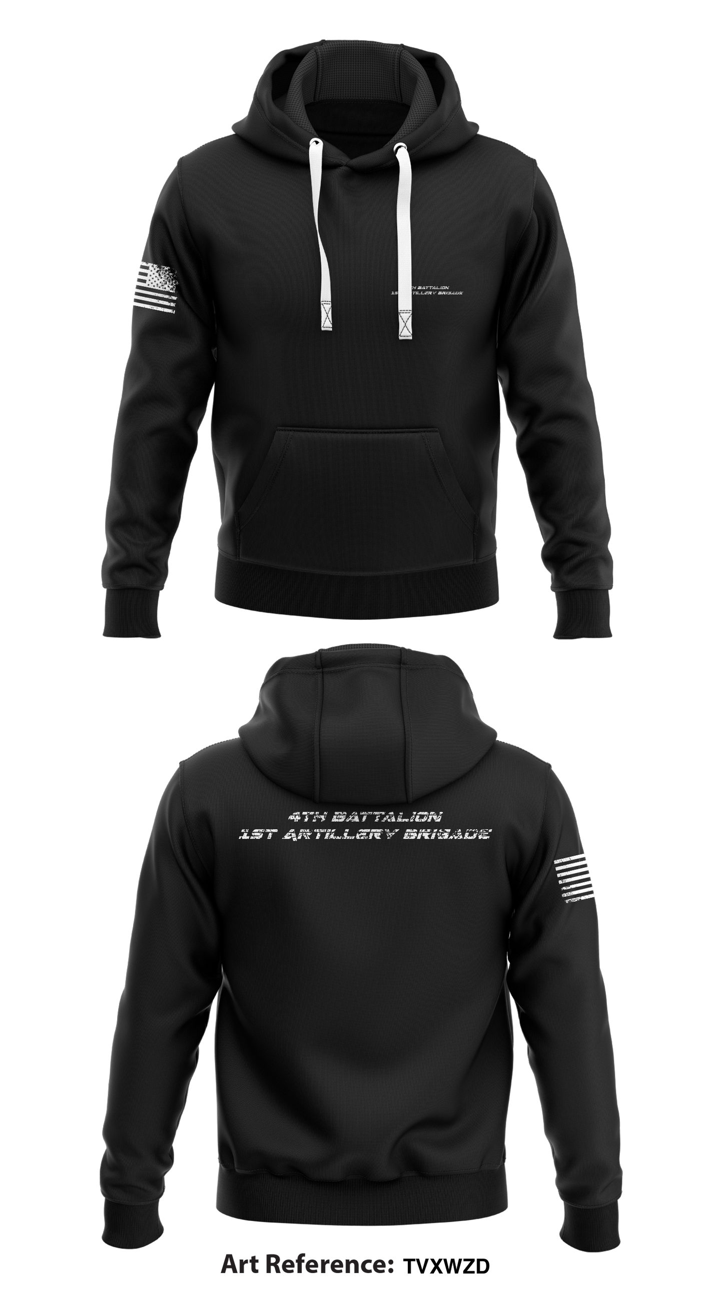 4th battalion 1st Artillery Brigade Store 1 Core Men's Hooded Performance Sweatshirt - tvXWZd