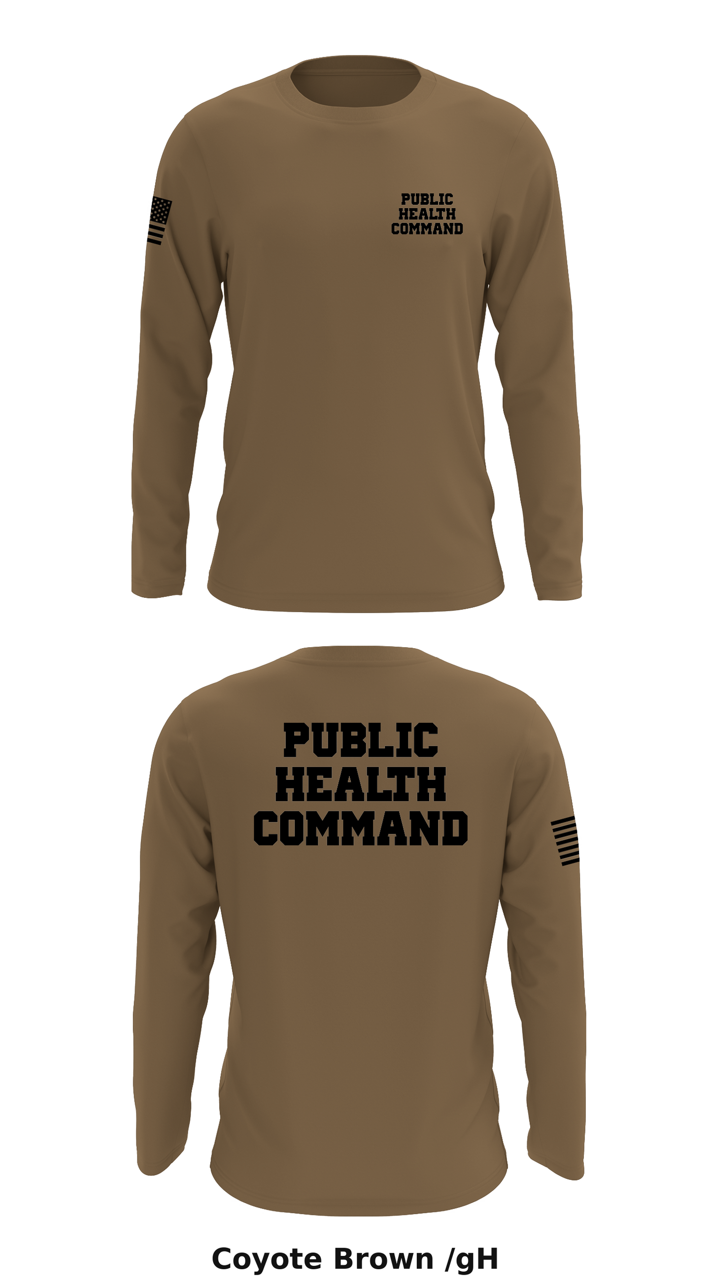 Public Health Command Store 1 Core Men's LS Performance Tee - /gH