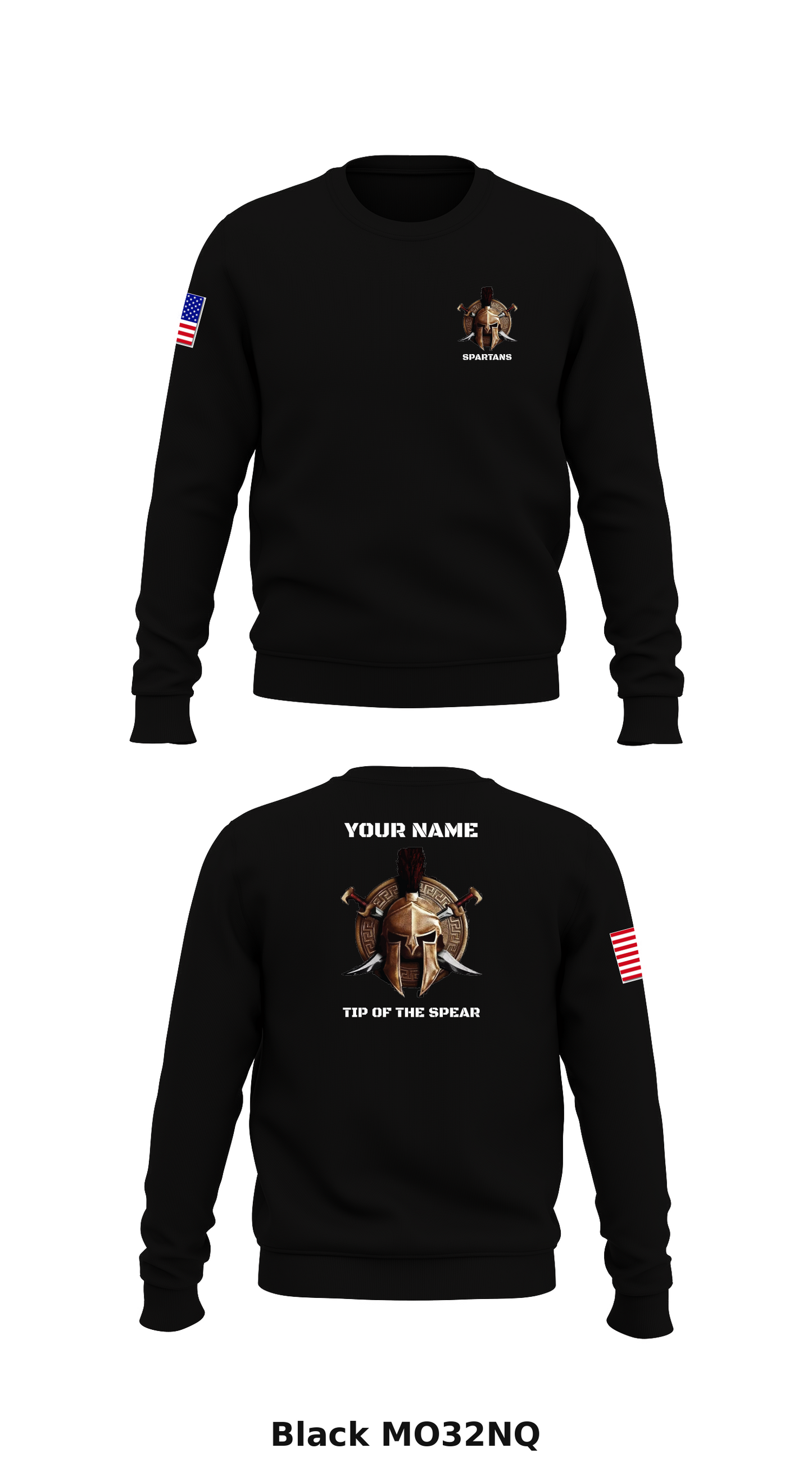 1/526 MP Co Store 1 Core Men's Crewneck Performance Sweatshirt - MO32NQ