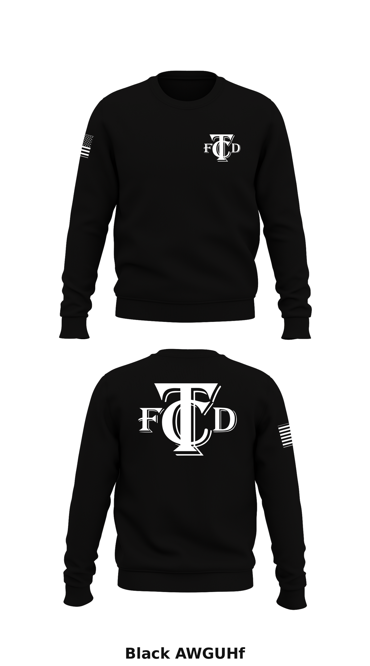 Tess Corners Fire Department Store 1 Core Men's Crewneck Performance Sweatshirt - AWGUHf