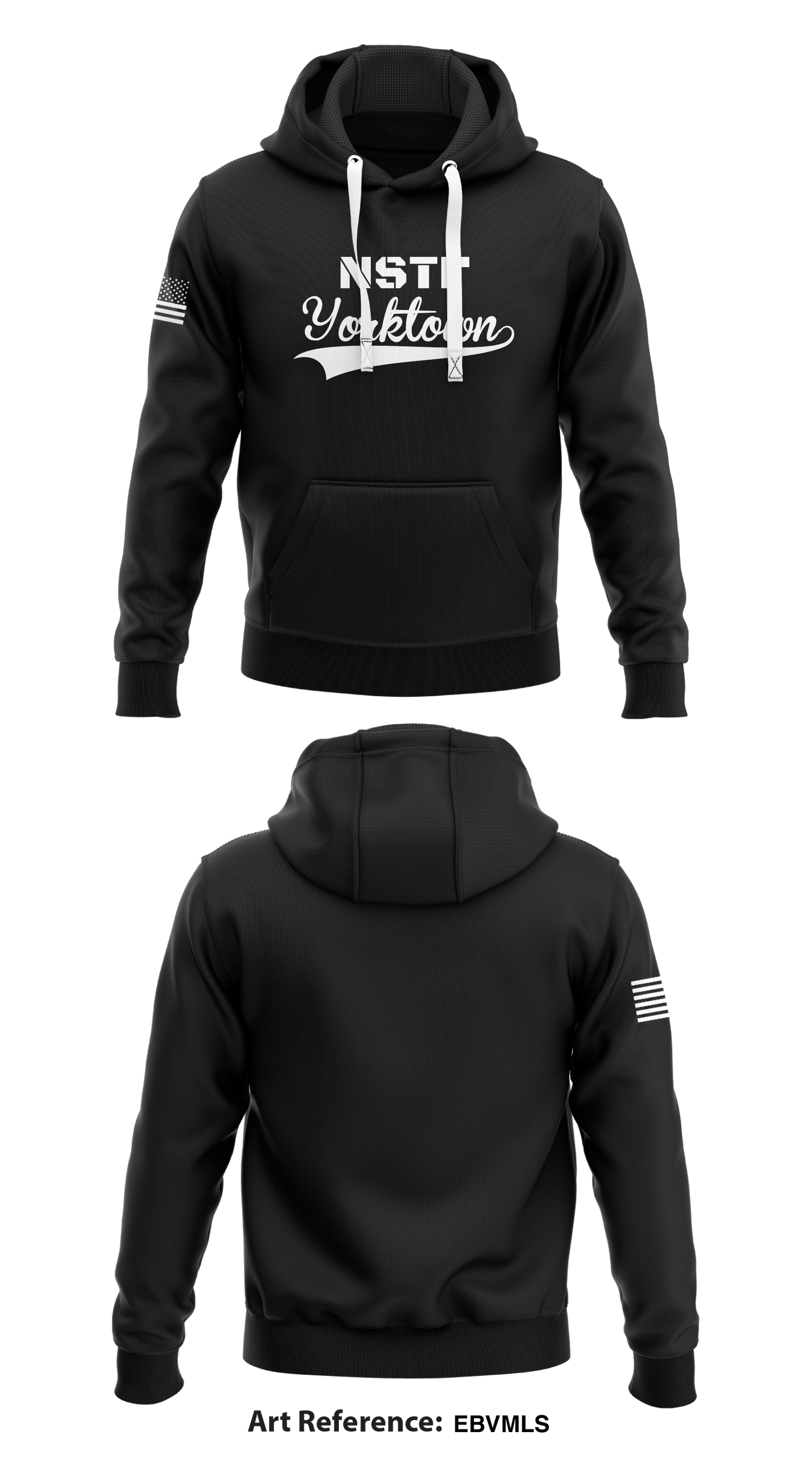 NSTF YORKTOWN Store 1 Core Men's Hooded Performance Sweatshirt - ebVMLs