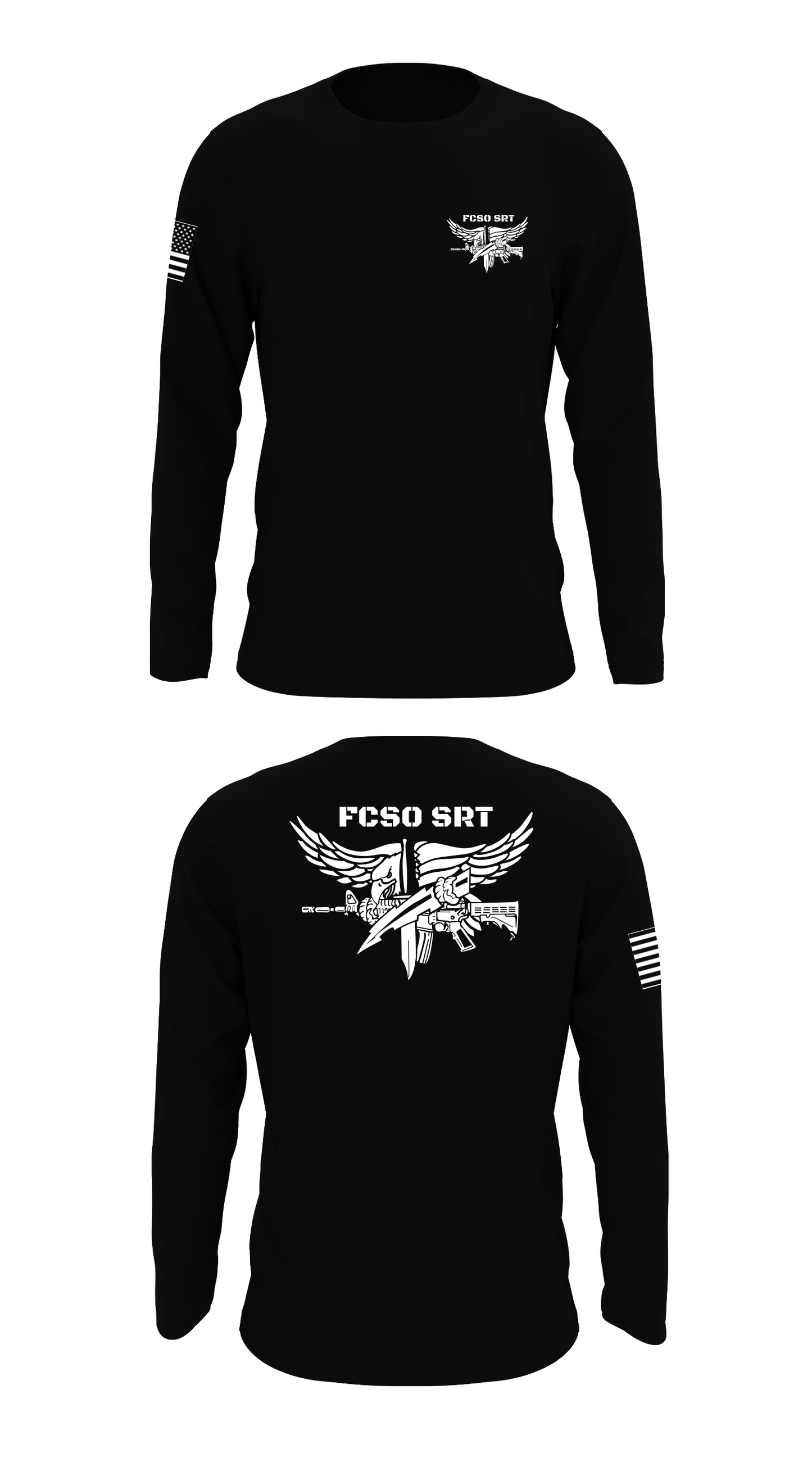 FCSO Special Response Team Store 1 Core Men's LS Performance Tee - 82704048712