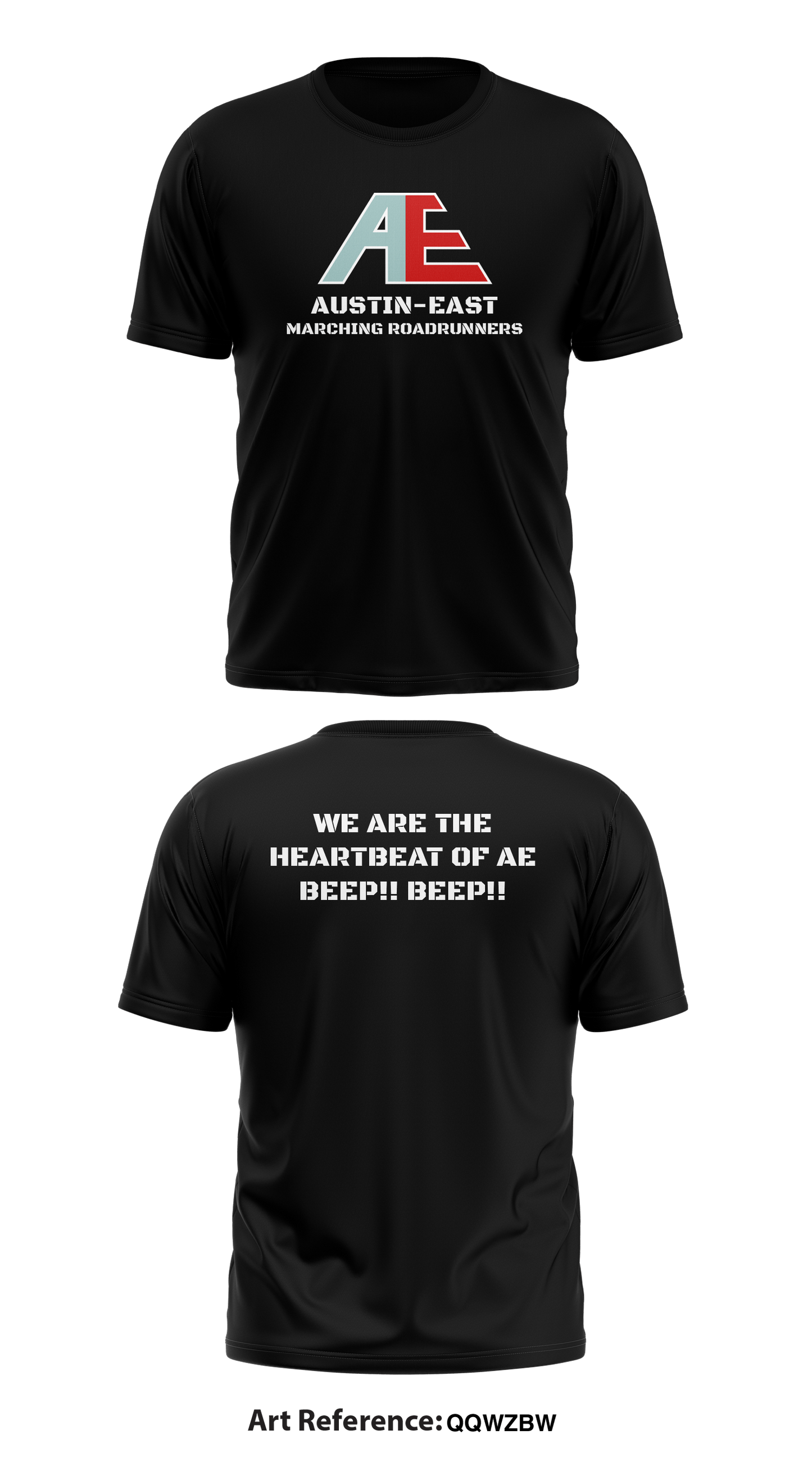 Austin-East Marching Roadrunners Store 1 Core Men's SS Performance Tee - qQWzBw