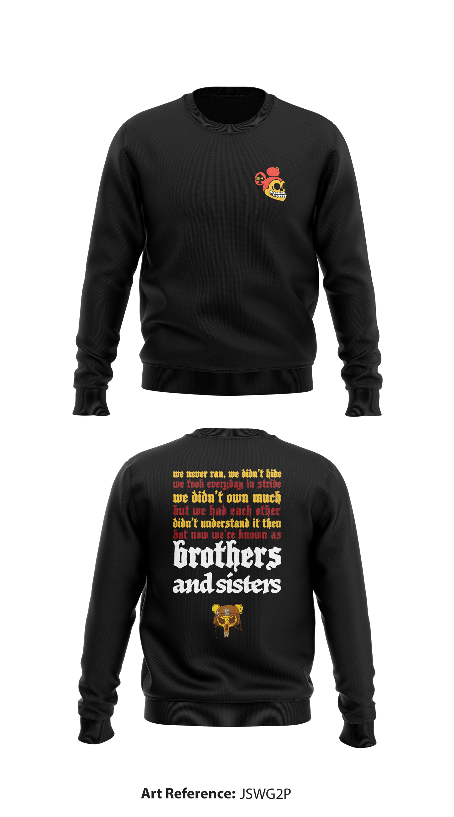 Combat Rats Store 1 Core Men's Crewneck Performance Sweatshirt - JsWG2p