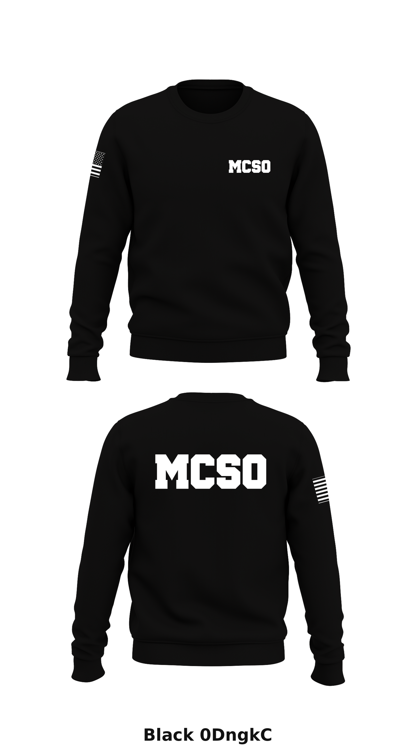 MCSO Store 1 Core Men's Crewneck Performance Sweatshirt - 0DngkC