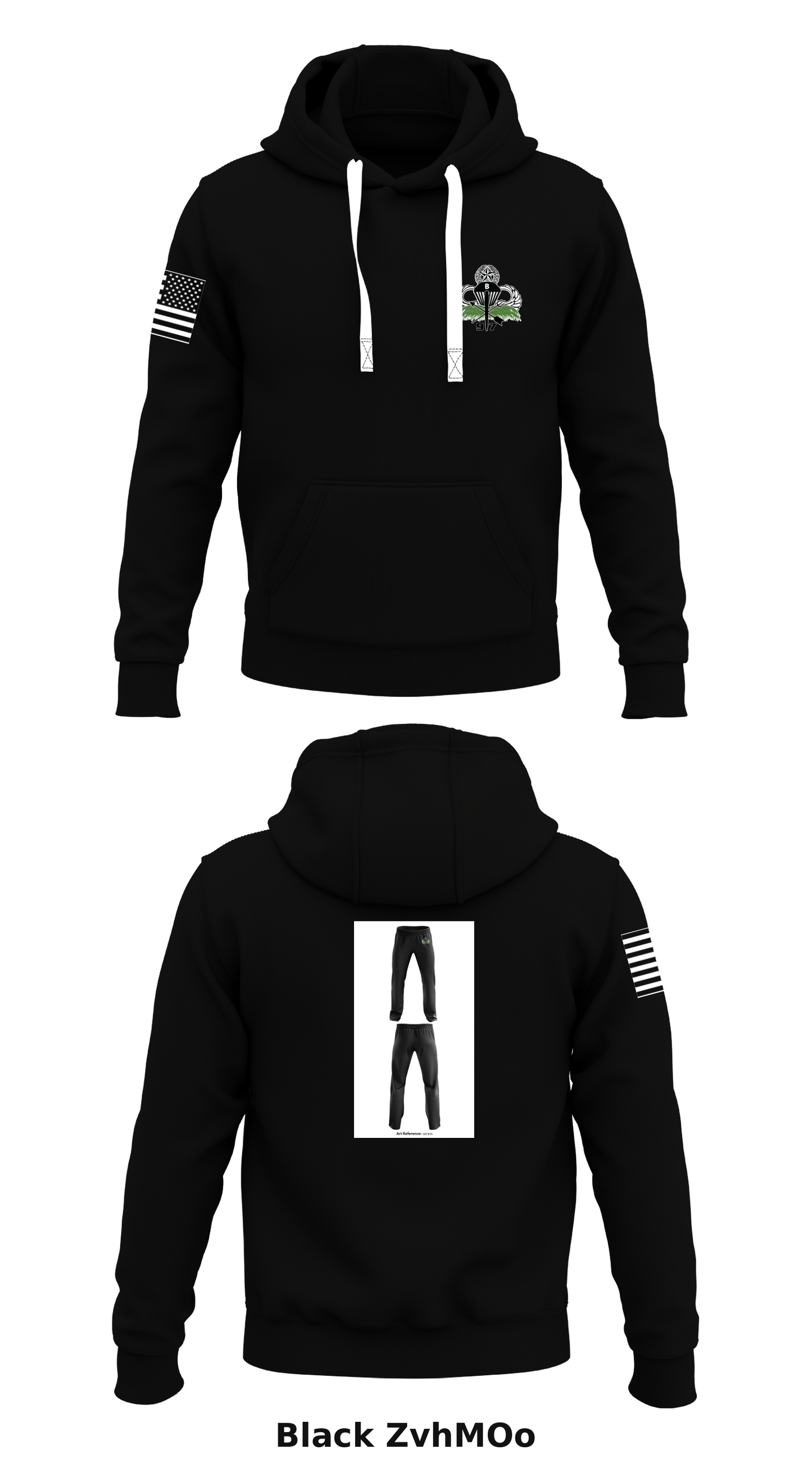 B/97th Civil Affairs Battalion Store 1 Core Men's Hooded Performance Sweatshirt - ZvhMOo