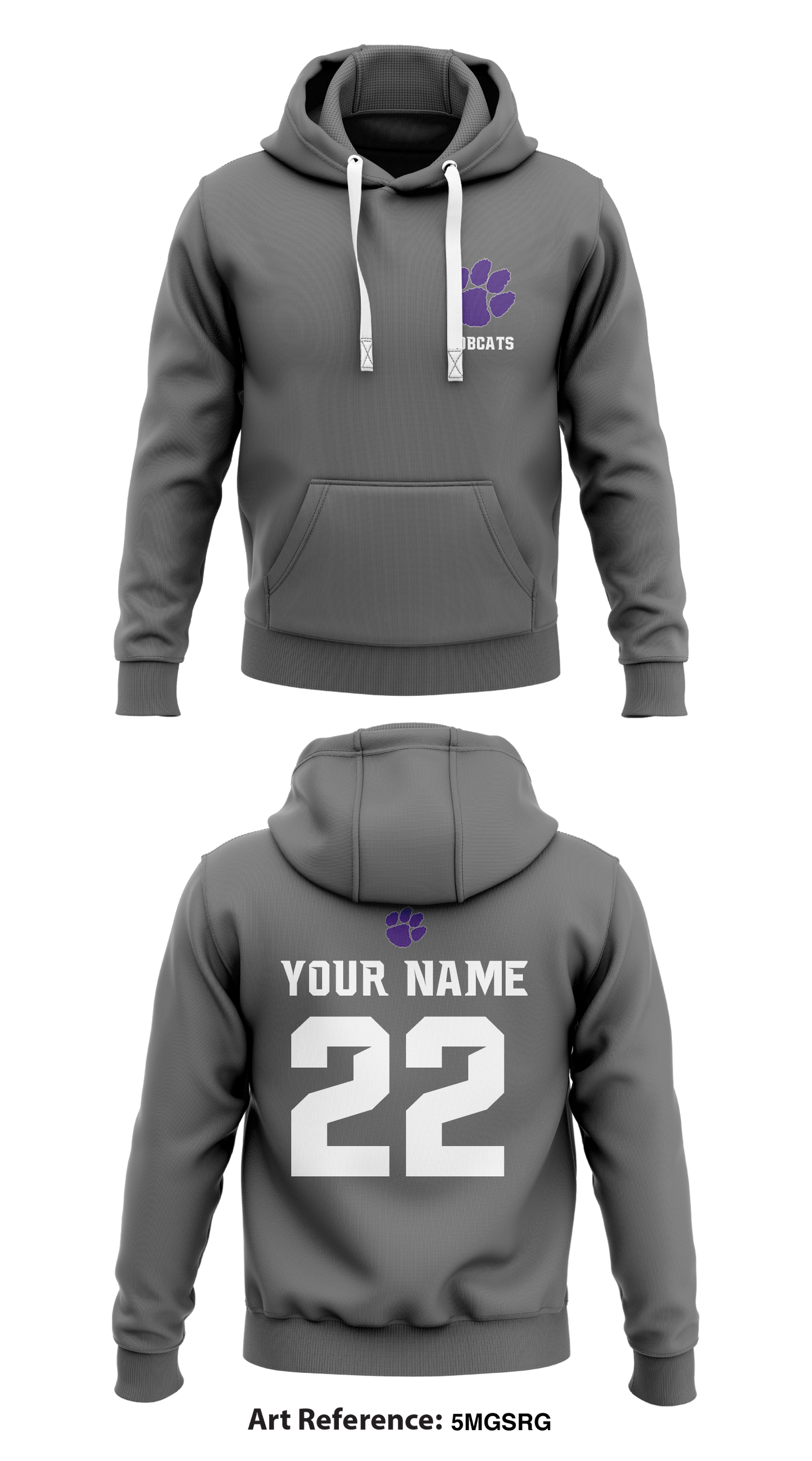 Bobcats Store 1 Core Men's Hooded Performance Sweatshirt - 5mgsrG