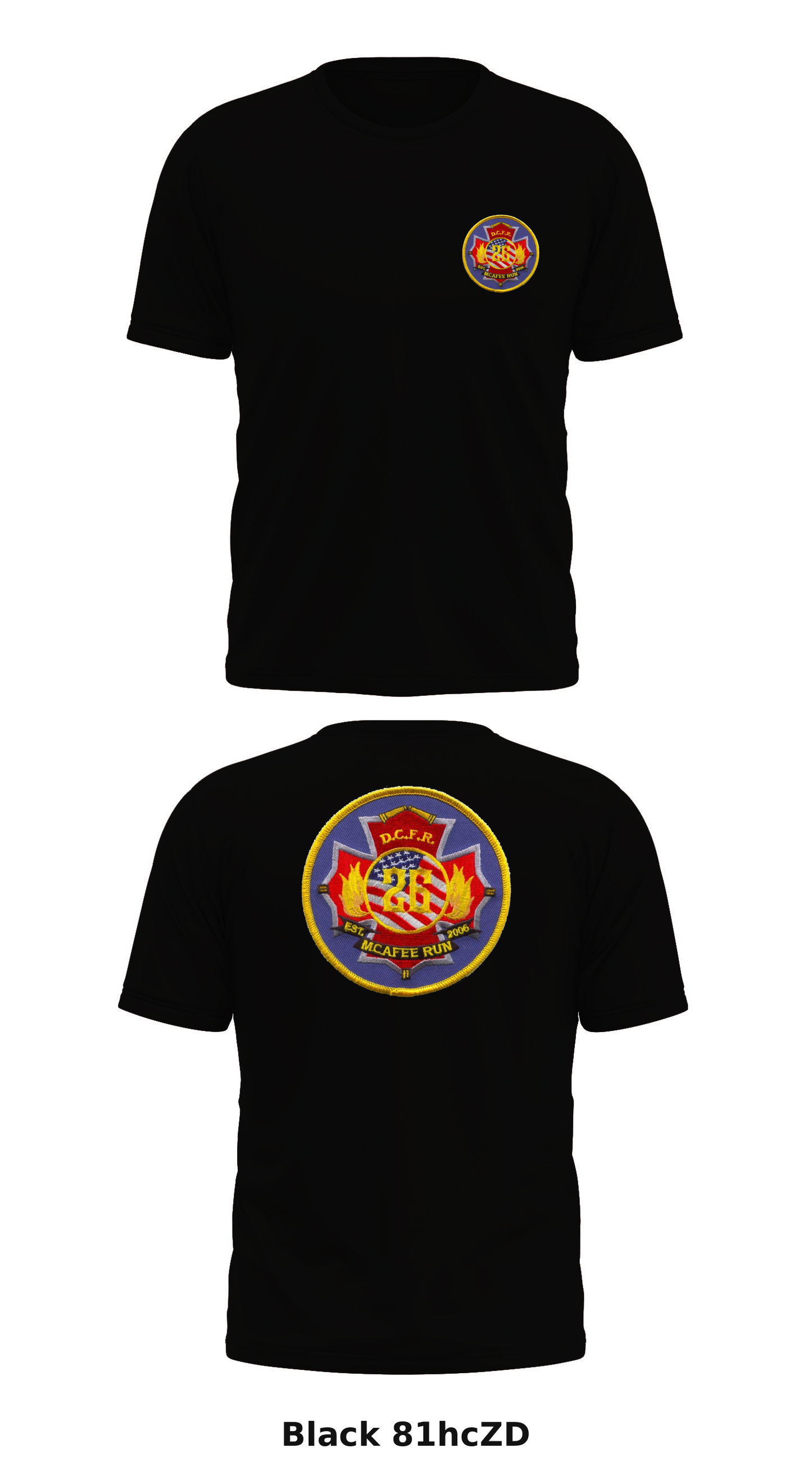 Rescue 26 Store 1 Core Men's SS Performance Tee - 81hcZD