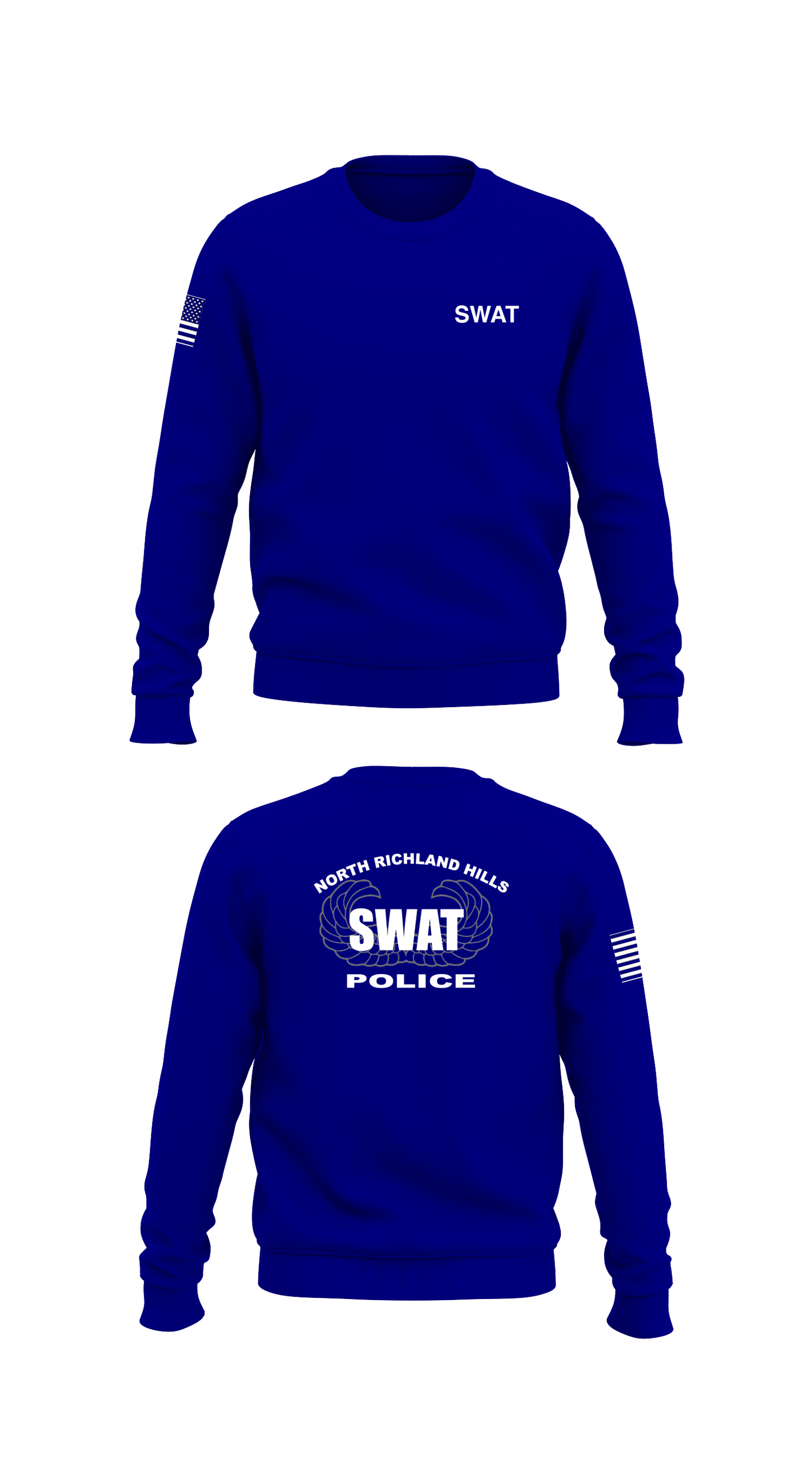 SWAT Store 4 Core Men's Crewneck Performance Sweatshirt - 36113256645