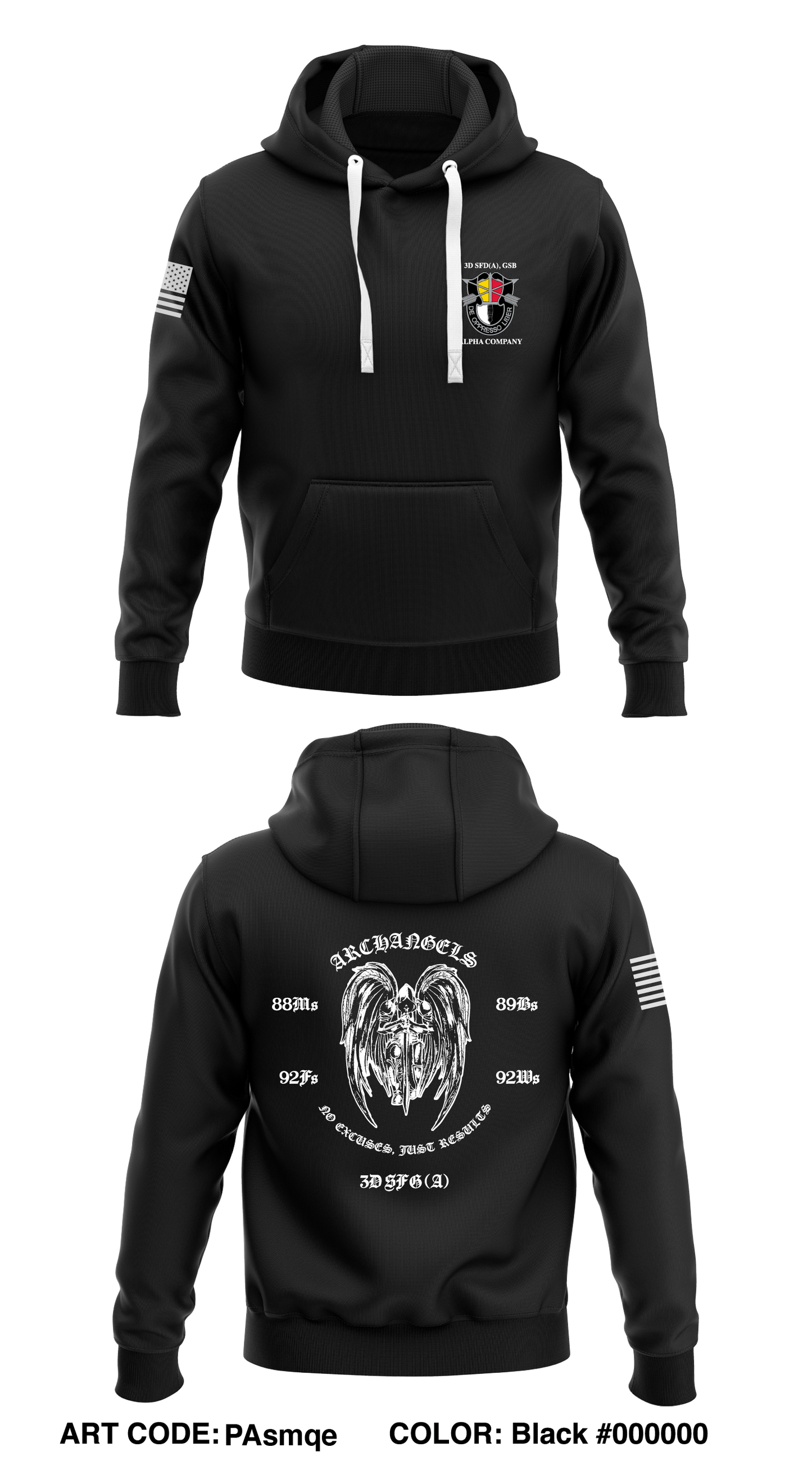 A Co. GSB 3D SGF (A) Store 1 Core Men's Hooded Performance Sweatshirt - PAsmqe