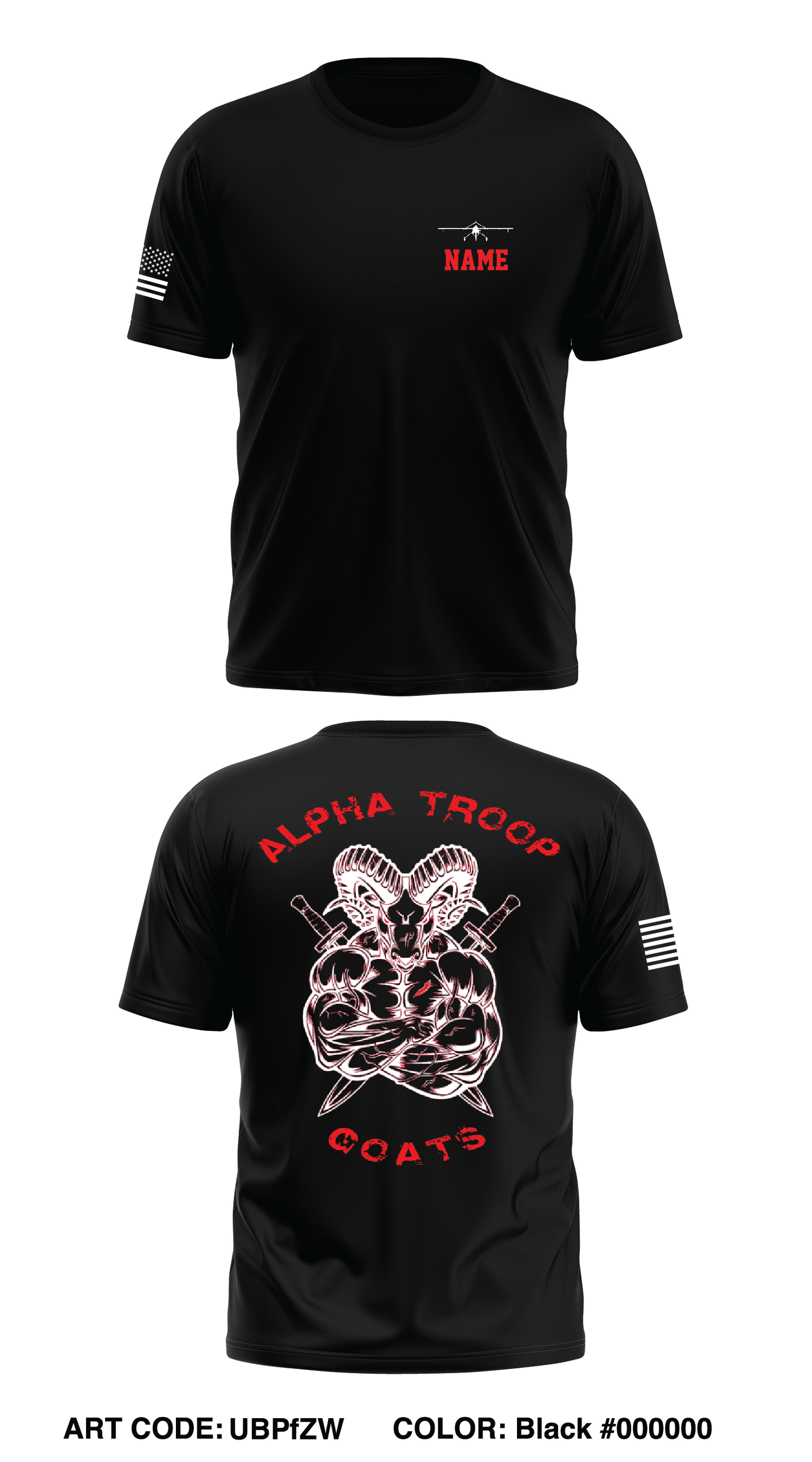 CUSTOM - A trp 2-6 CAV Store 1 Core Men's SS Performance Tee - UBPfZW