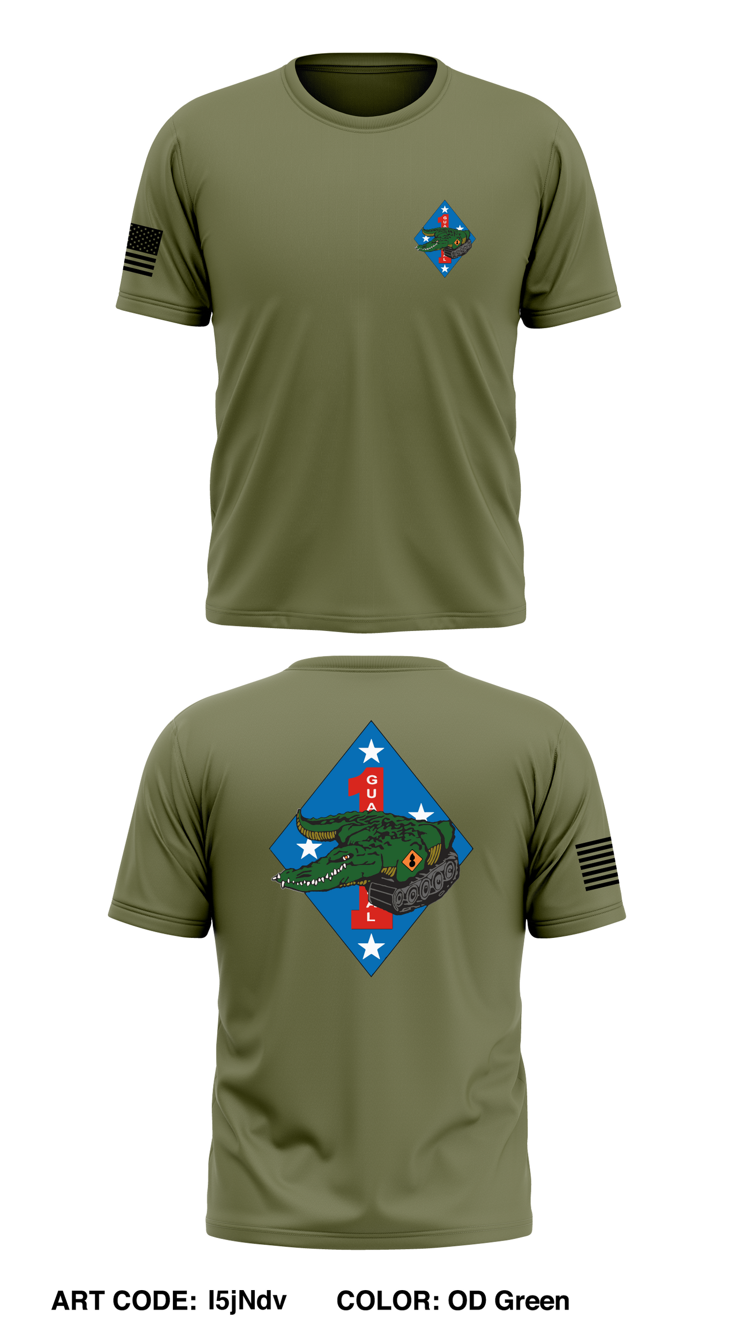 3d AA Bn Store 1 Core Men's SS Performance Tee - I5jNdv