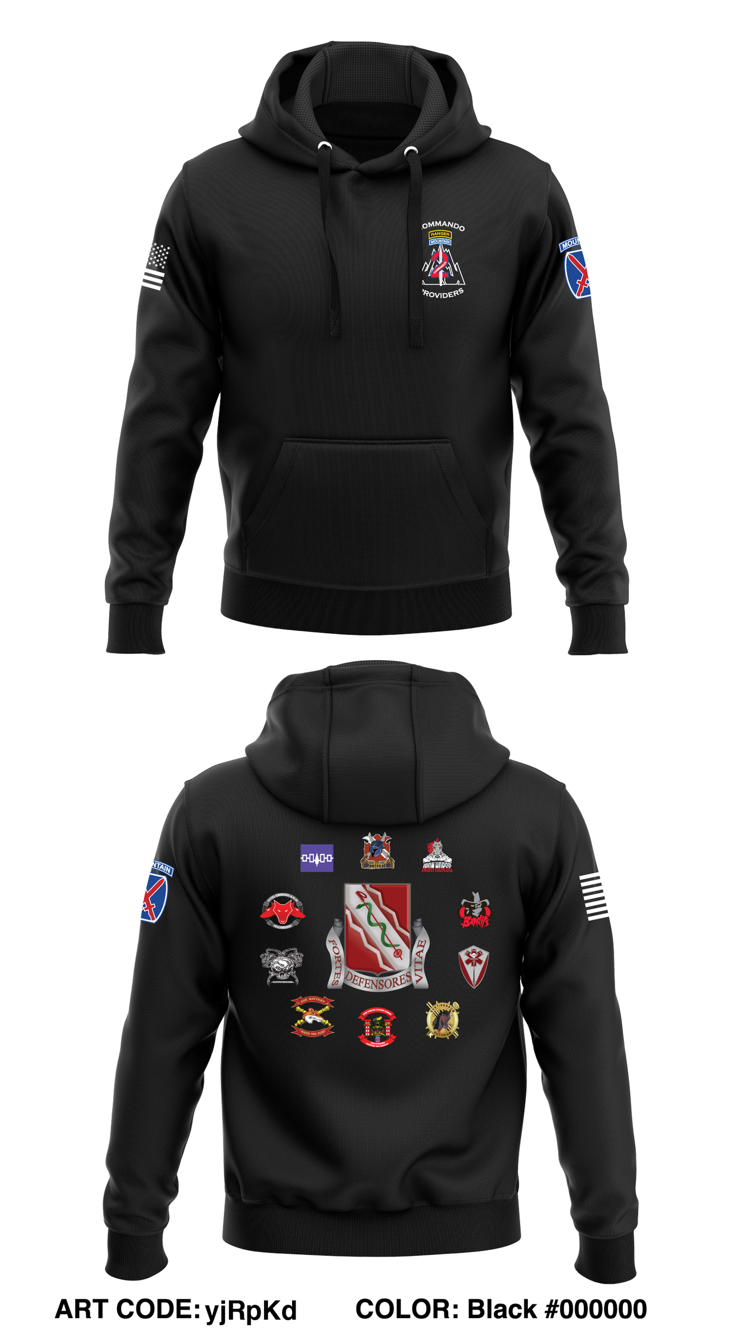 21th Brigade Support Battalion Store 1 Core Men's Hooded Performance Sweatshirt - yjRpKd