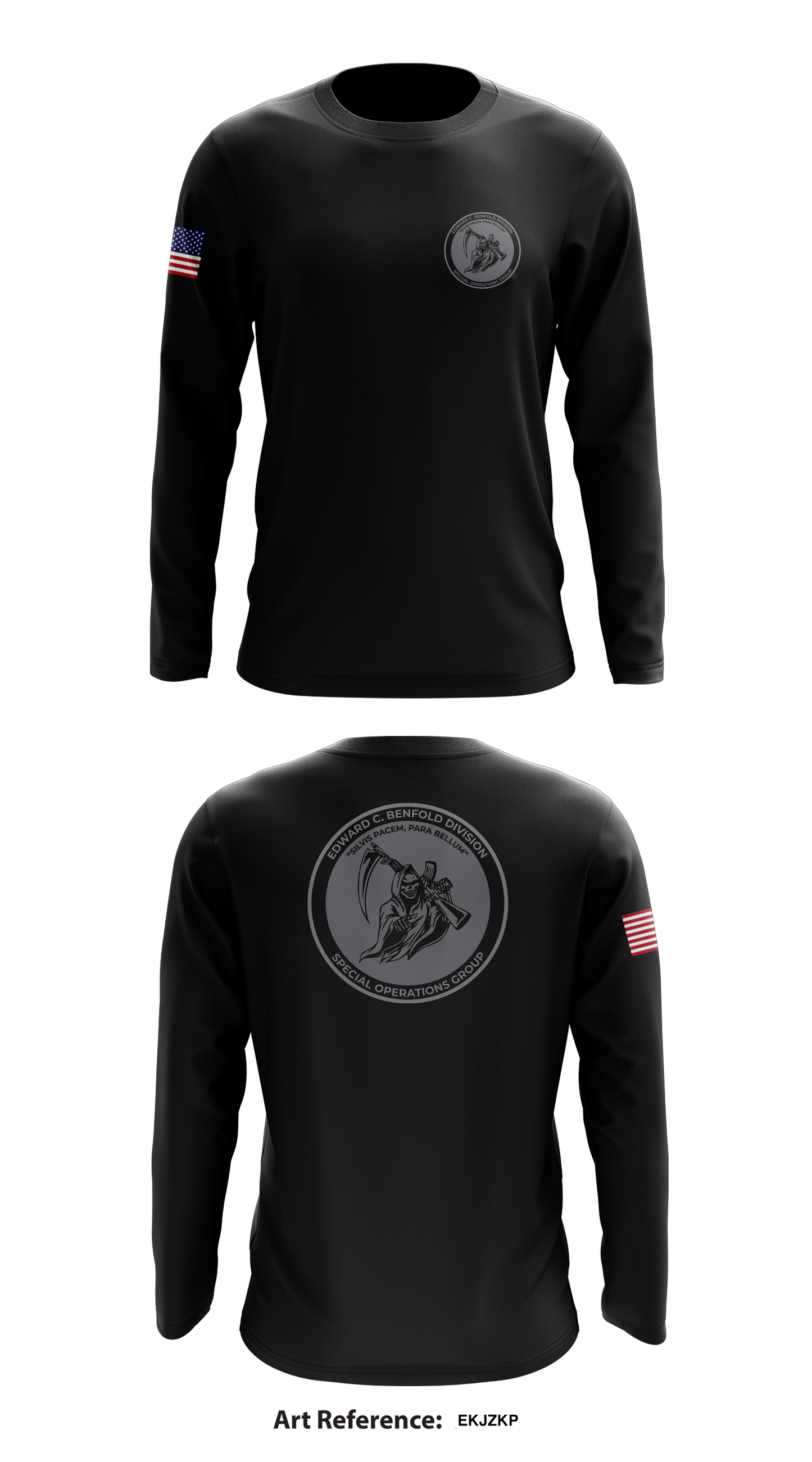 USNSCC Special Operations Group Store 1 Core Men's LS Performance Tee - EKJZKp